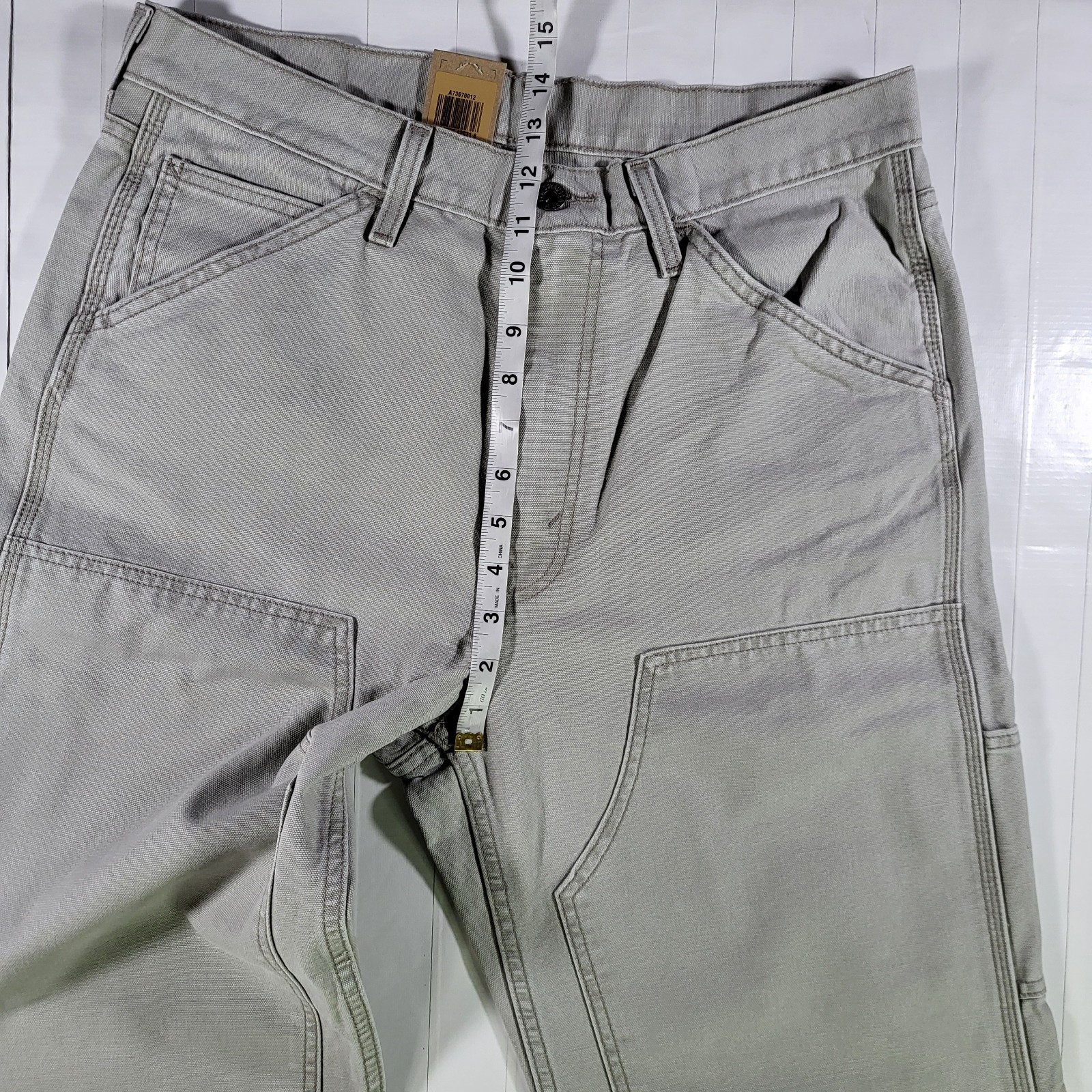 Levis 568 Double Knee Jeans 32×32 Carpenter Utility Loose Straight Men’s Gray
