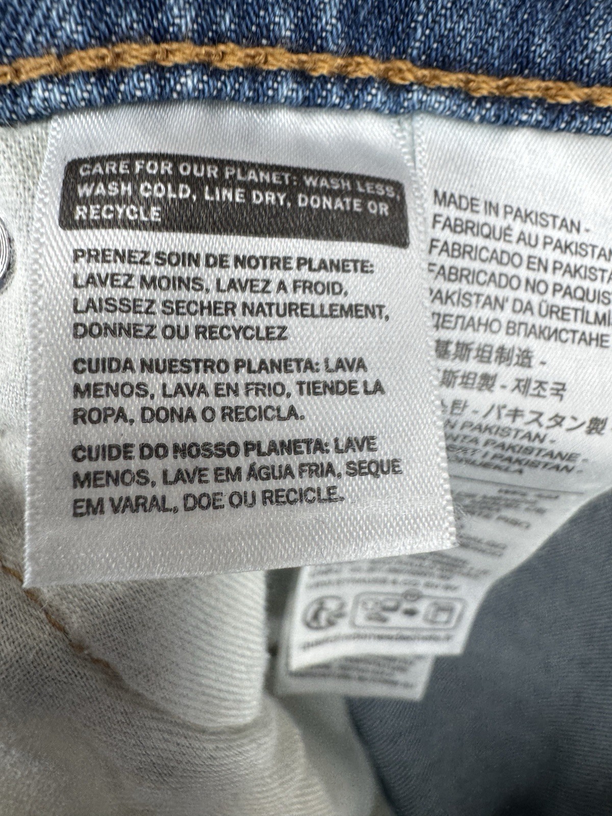 Levi’s 513 Jeans Medium Wash 5 Pocket Pants Levis Men’s 32×32