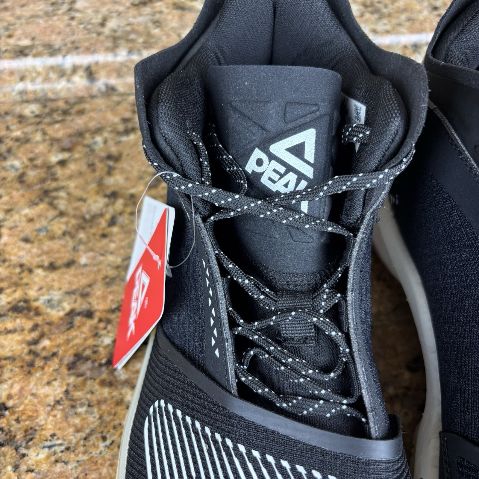 Peak Taichi Attitude Big Triangle Andrew Wiggins Black Soul Basketball Men Sz 12