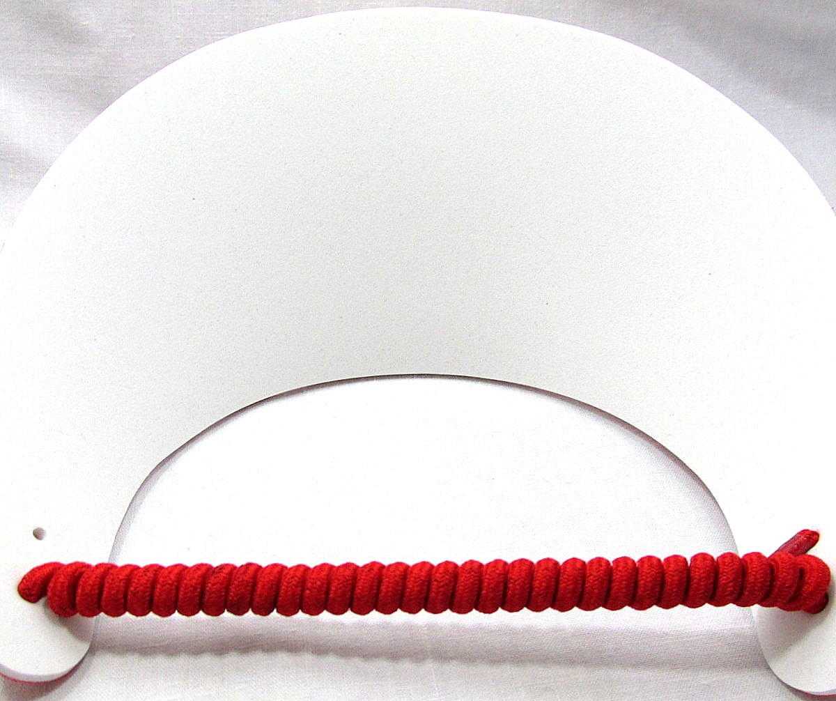 2 Maroon No Tie Spiral Laces Shoes Curly 6 to 28 inches No Headache Sun Visor