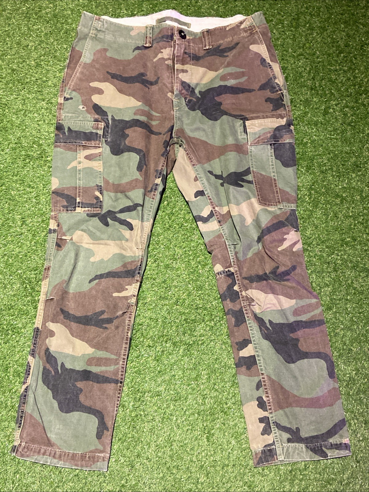 Polo Ralph Lauren Camo Cargo Military Men’s 34 X 30 Actually 35 X 27 1/2