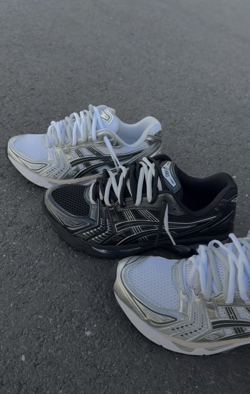 ASICS Men’s Gel NYC Sneakers Black/Gray Sizes: Men’s 4- 12.5, Women’s 5.5 – 12.5
