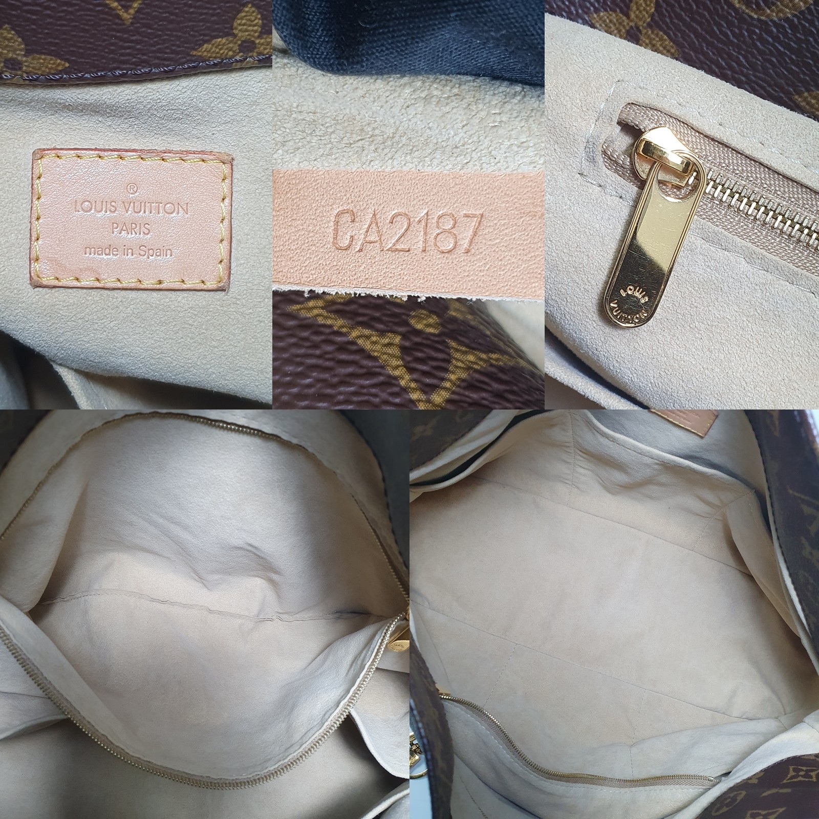 Authentic Louis Vuitton Artsy MM Monogram M40249 Guaranteed Genuine Daily LF449