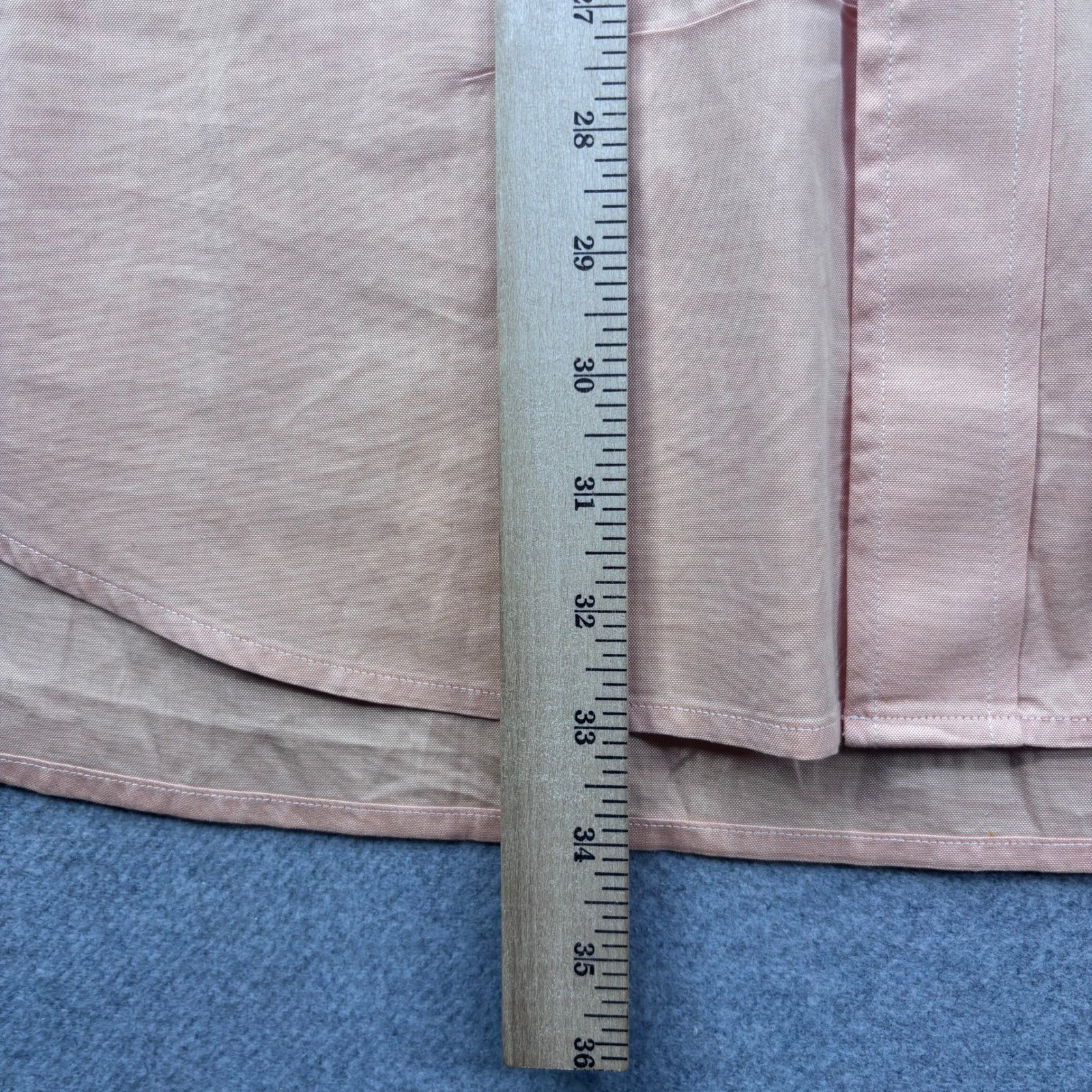 Kevin’s Plantation Collection Shirt Men 17.5-35 (XXL) Pink Bellow Bi-Swing FLAW