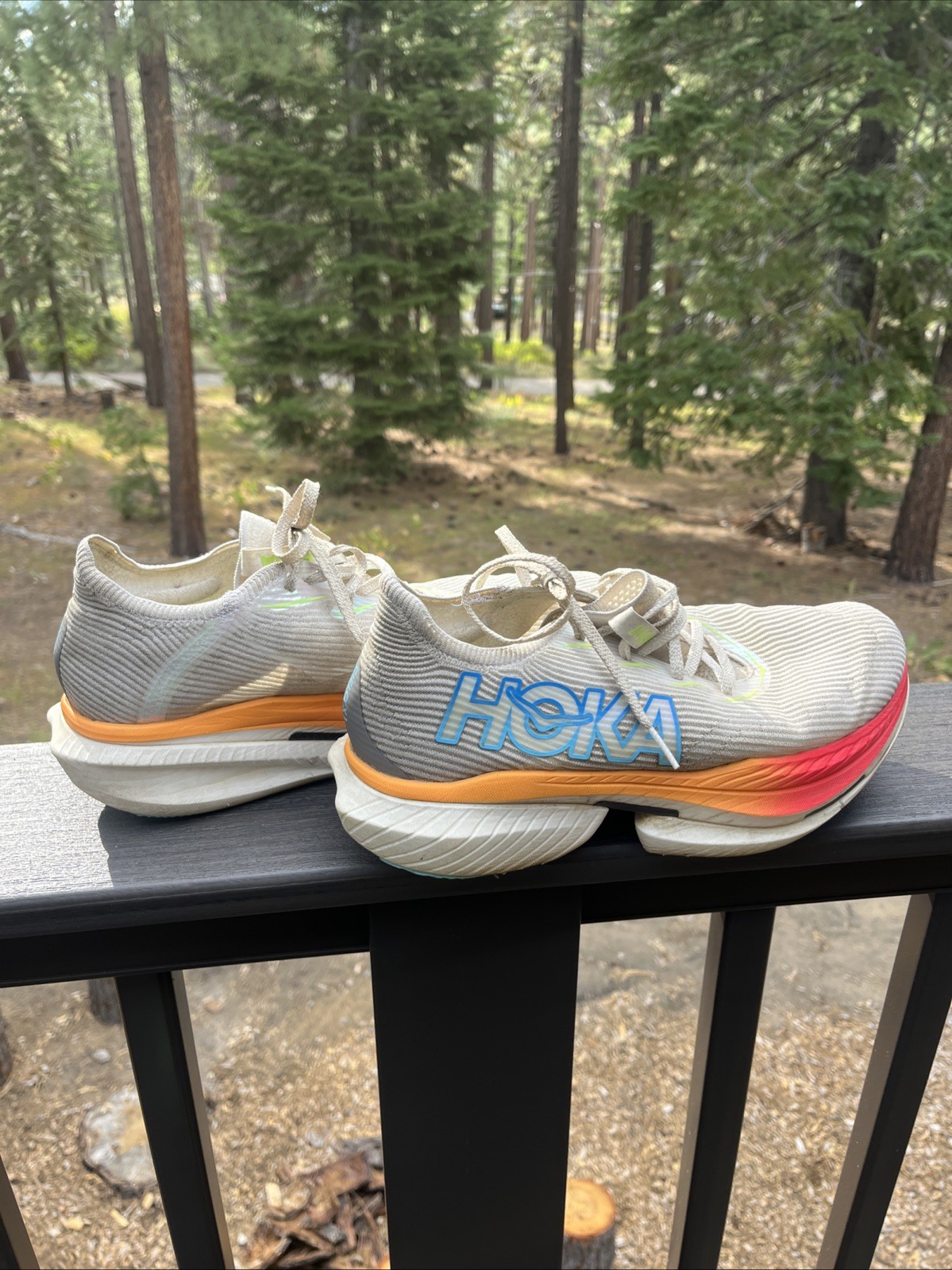 Hoka Cielo X1 Unisex Running Shoes M 10.5 / W 11.5 White