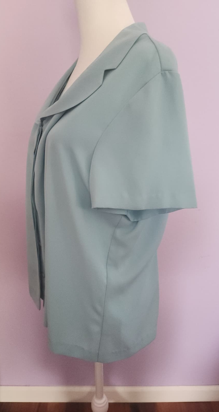 Norton Mcnaughton; color lt. aqua “caribbean”; size L polyester; includes tags