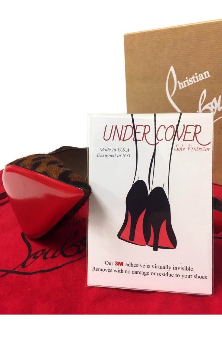 Crystal Clear 3M Sole Protector Guard for Christian Louboutin Red Bottom Heels