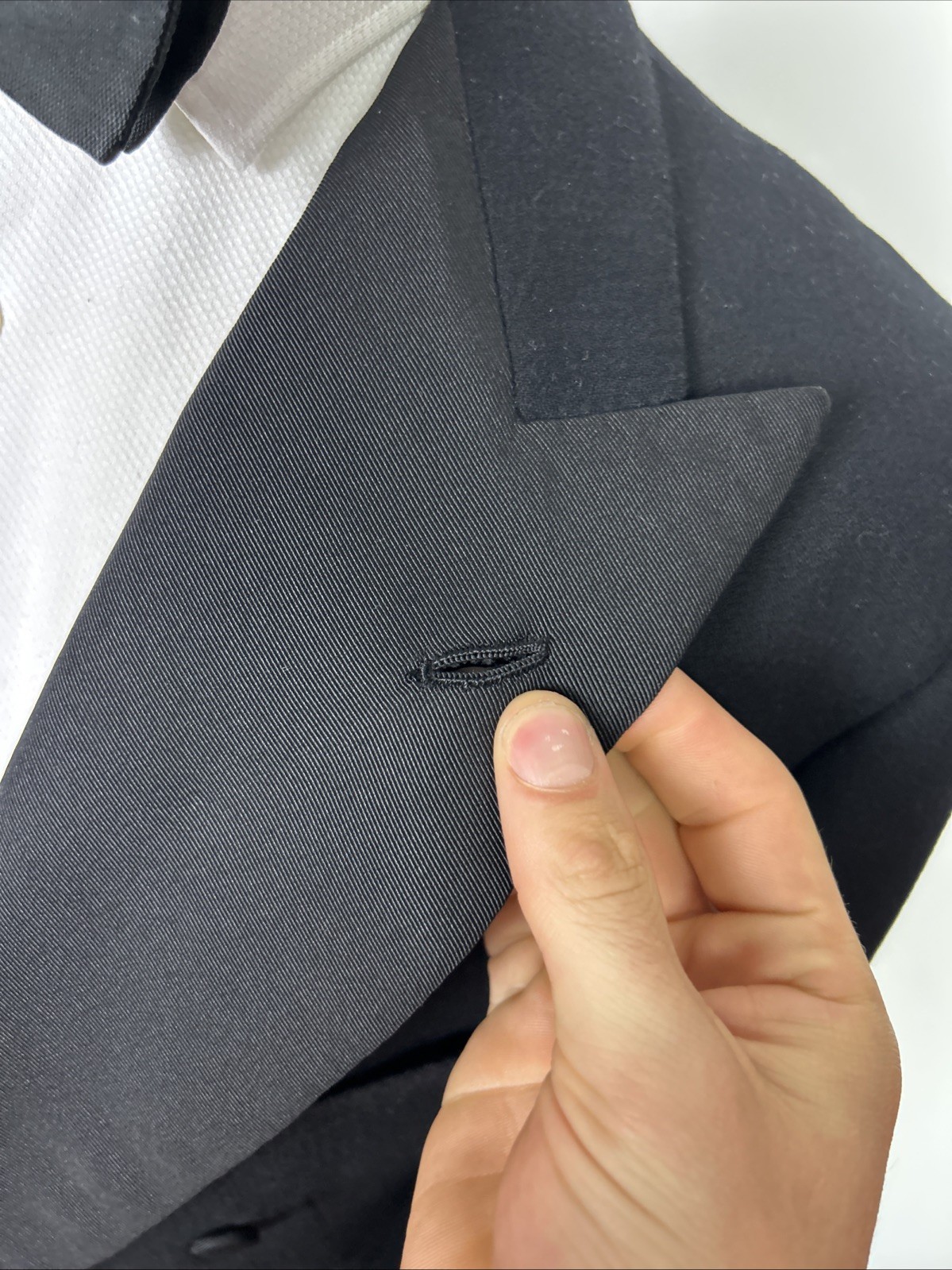 Bespoke 1950s White Tie Tailcoat (40R) Handmade Dinner Savile Row Vintage