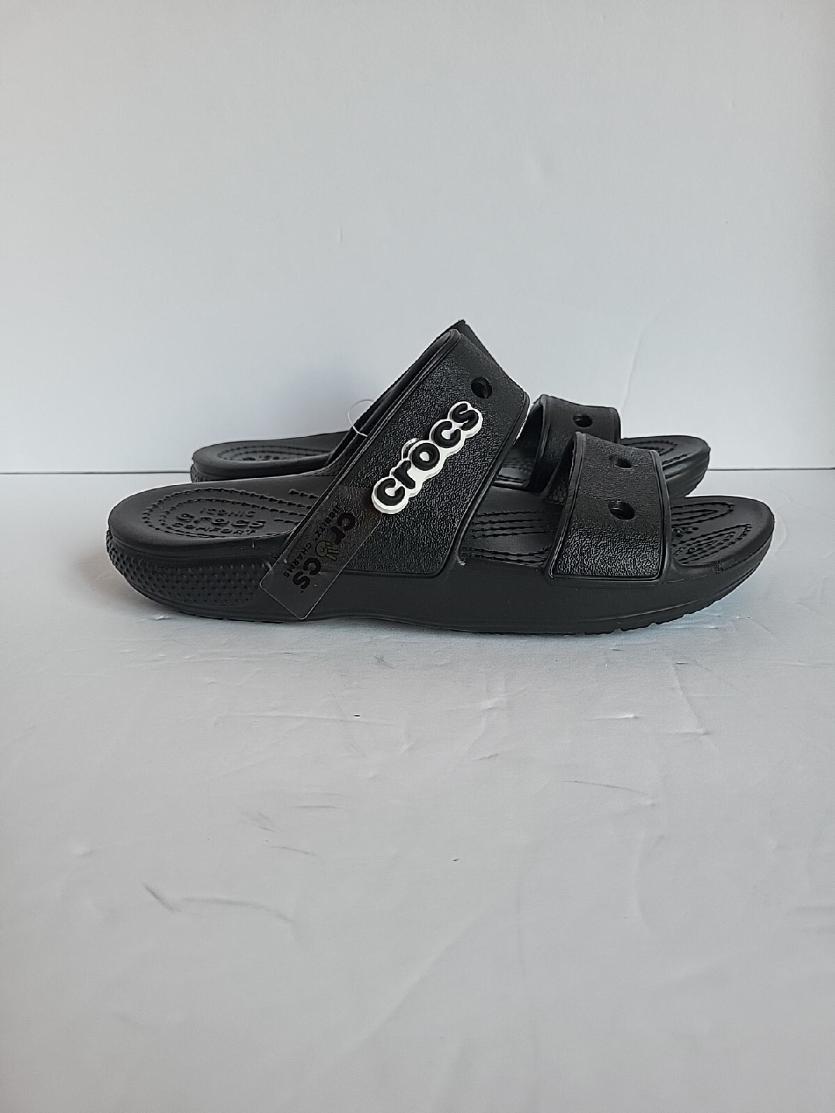 Crocs Unisex-Adult Classic Sandal Slide, W 4, M 2 – black new