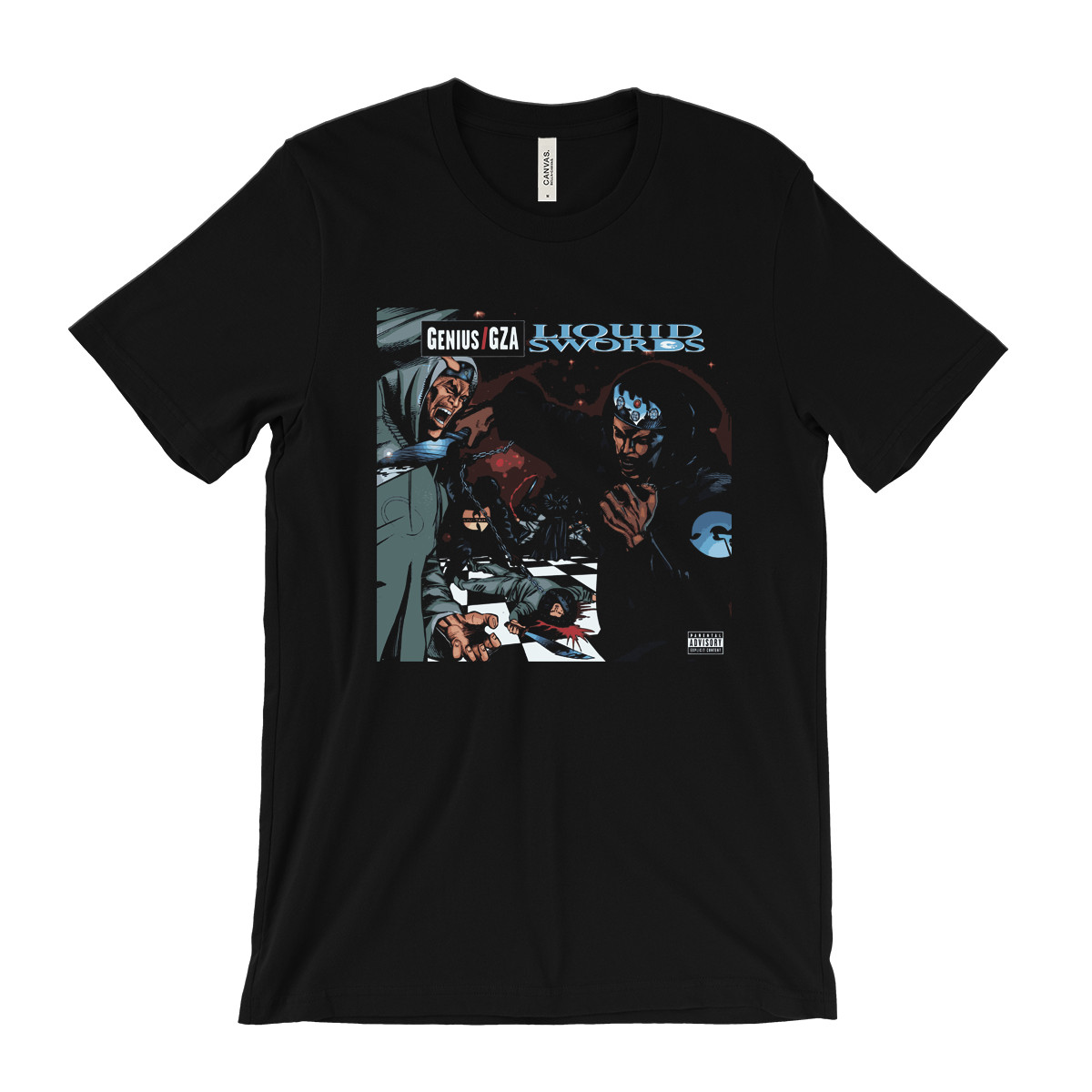 Liquid Swords T-Shirt – classic 90’s boom bap hip hop album art ghostface