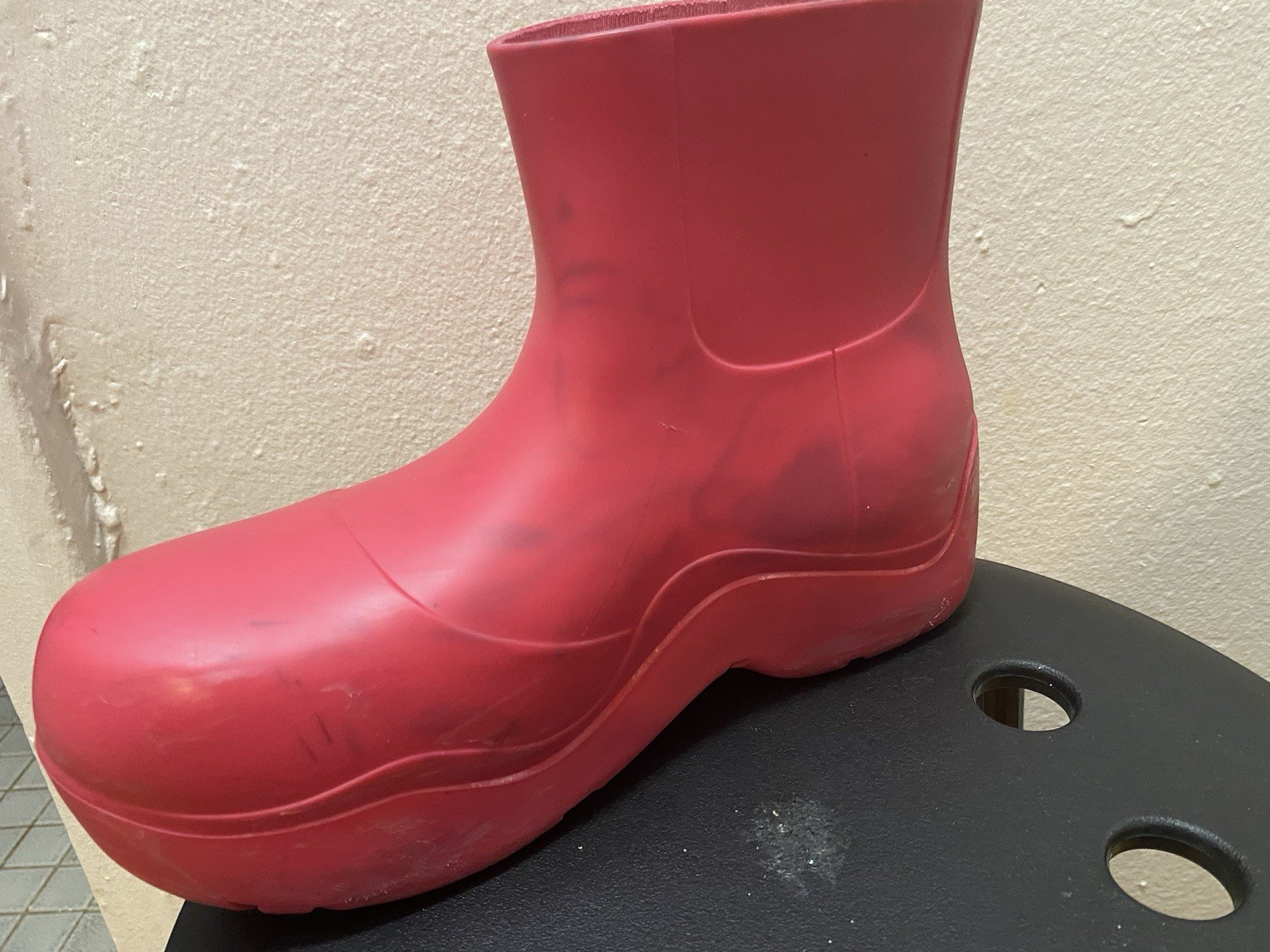 READ DESCRIPTION! 💥 Bottega Veneta Puddle Ankle Boots – DUAL Size 38-40 – USED