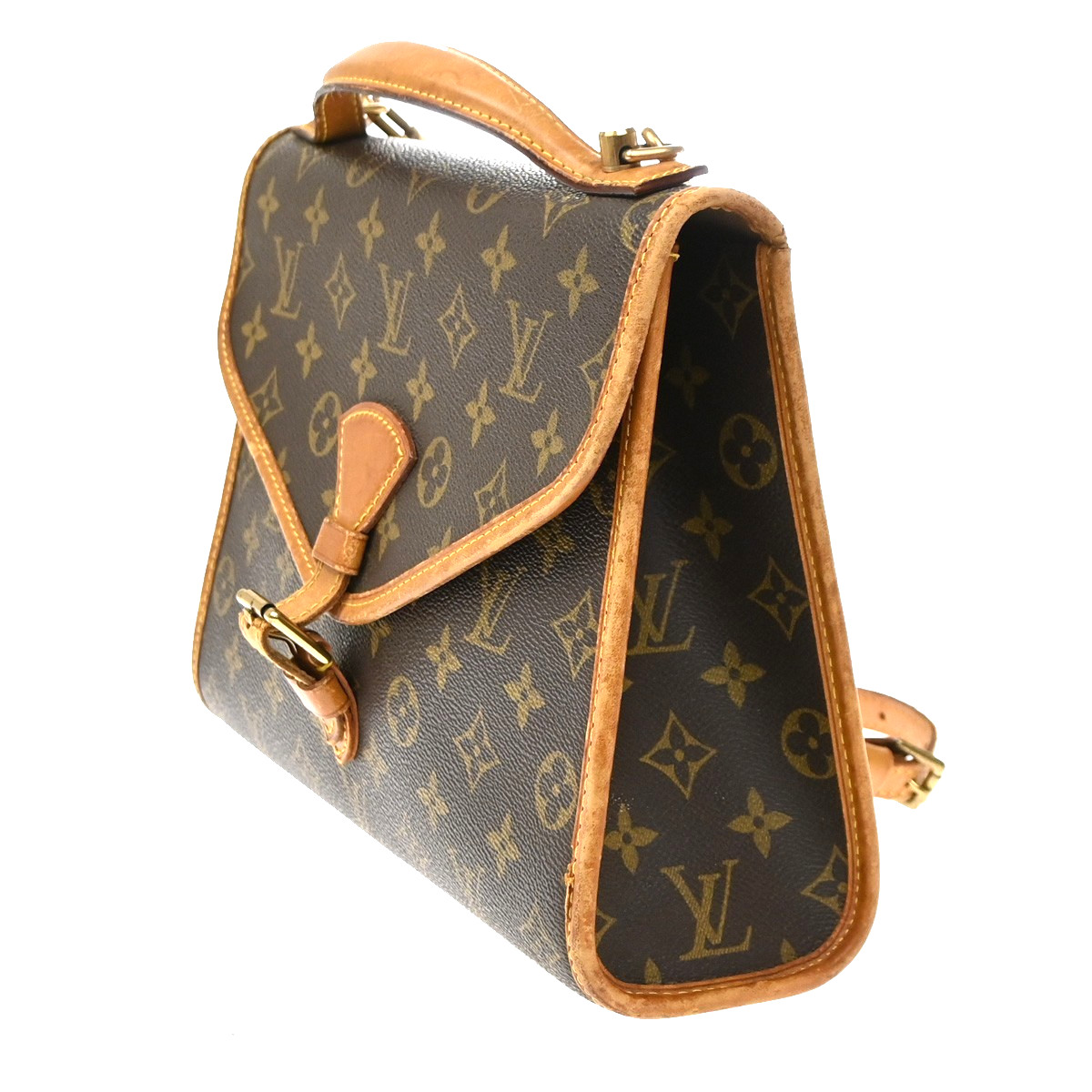 LOUIS VUITTON Bel Air 2Way Shoulder Hand Bag Monogram Leather BN M51122 10KD560