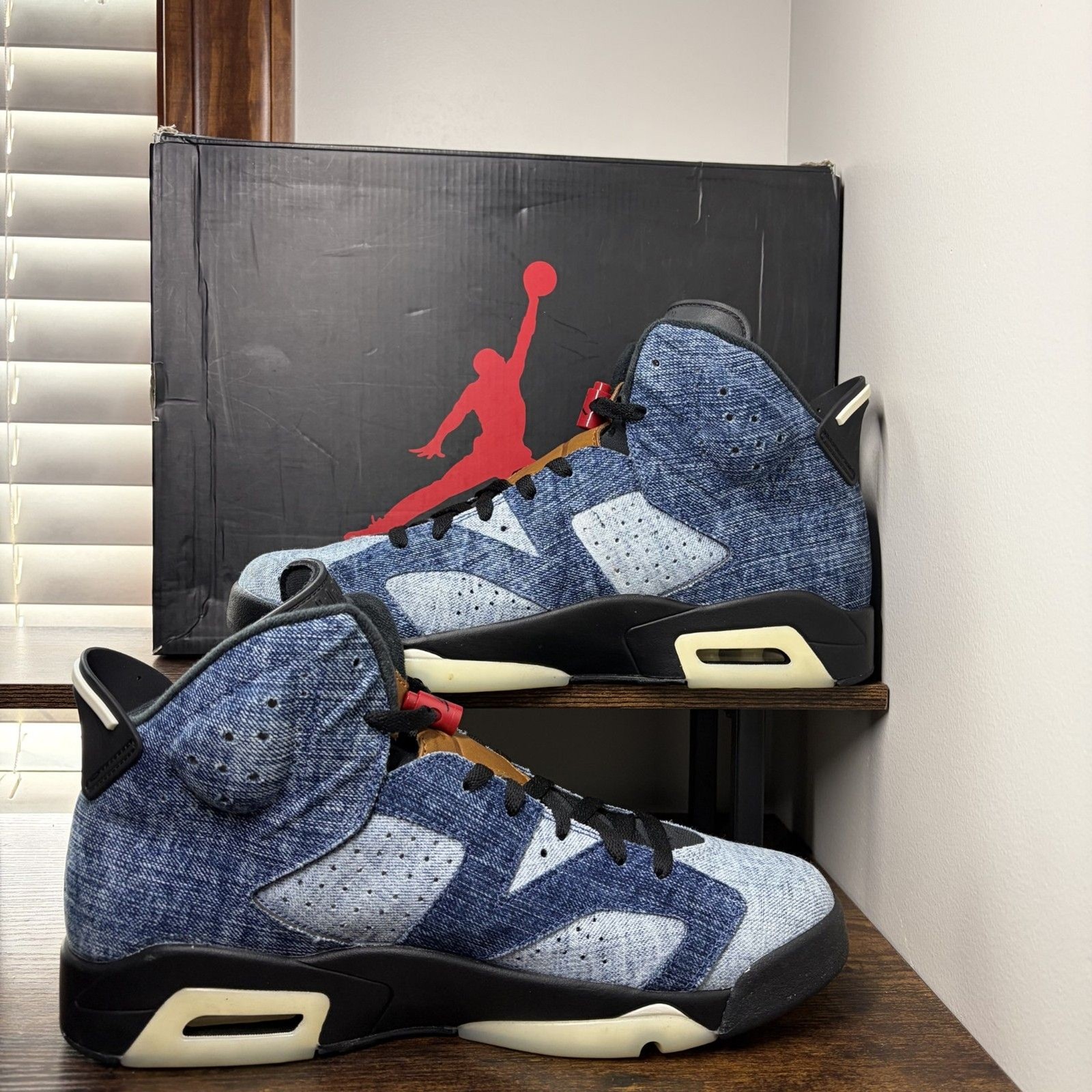 Size 12 – Air Jordan 6 Washed Denim