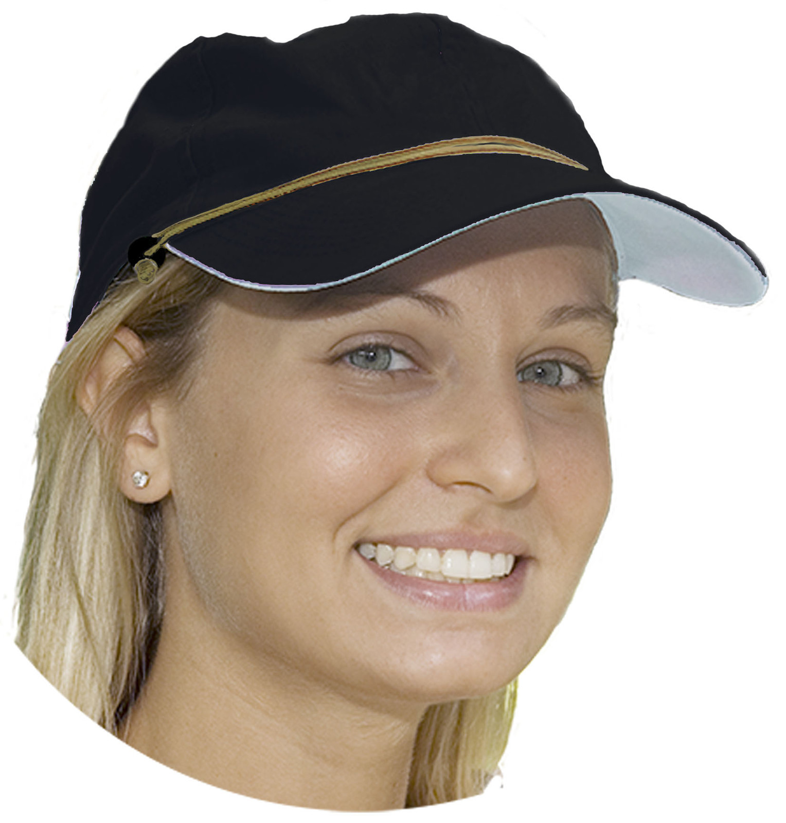 Capsurz Hat Retainer Chin Strap Clip On Hat Cord Motorcycles Boating Made in USA