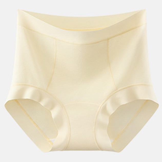 Women Briefs High Waist Modal Solid soft Tummy Control Underpants 77461