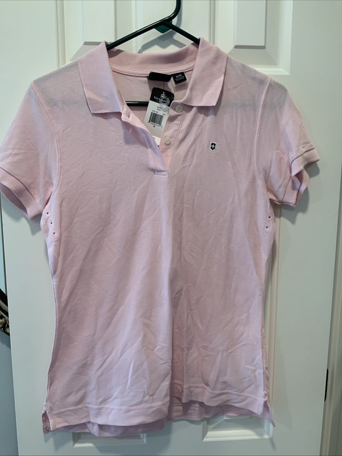 Victorinox Pink Polo Shirt New Tailored Fit Ibach Women’s Medium