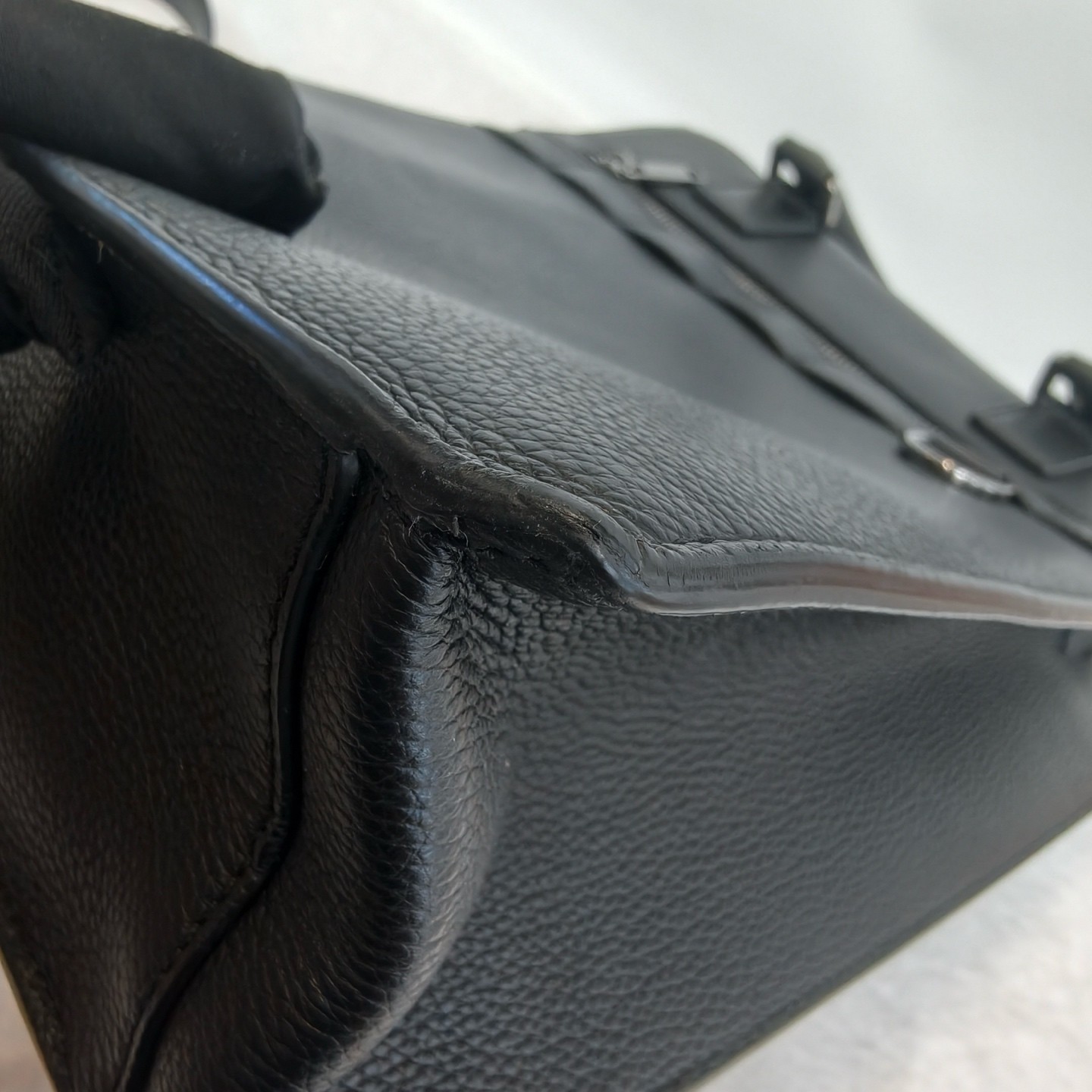Dior Pre-Owned Authentic Briefcase 28/34/8cm Silver Free Tracked Shipping