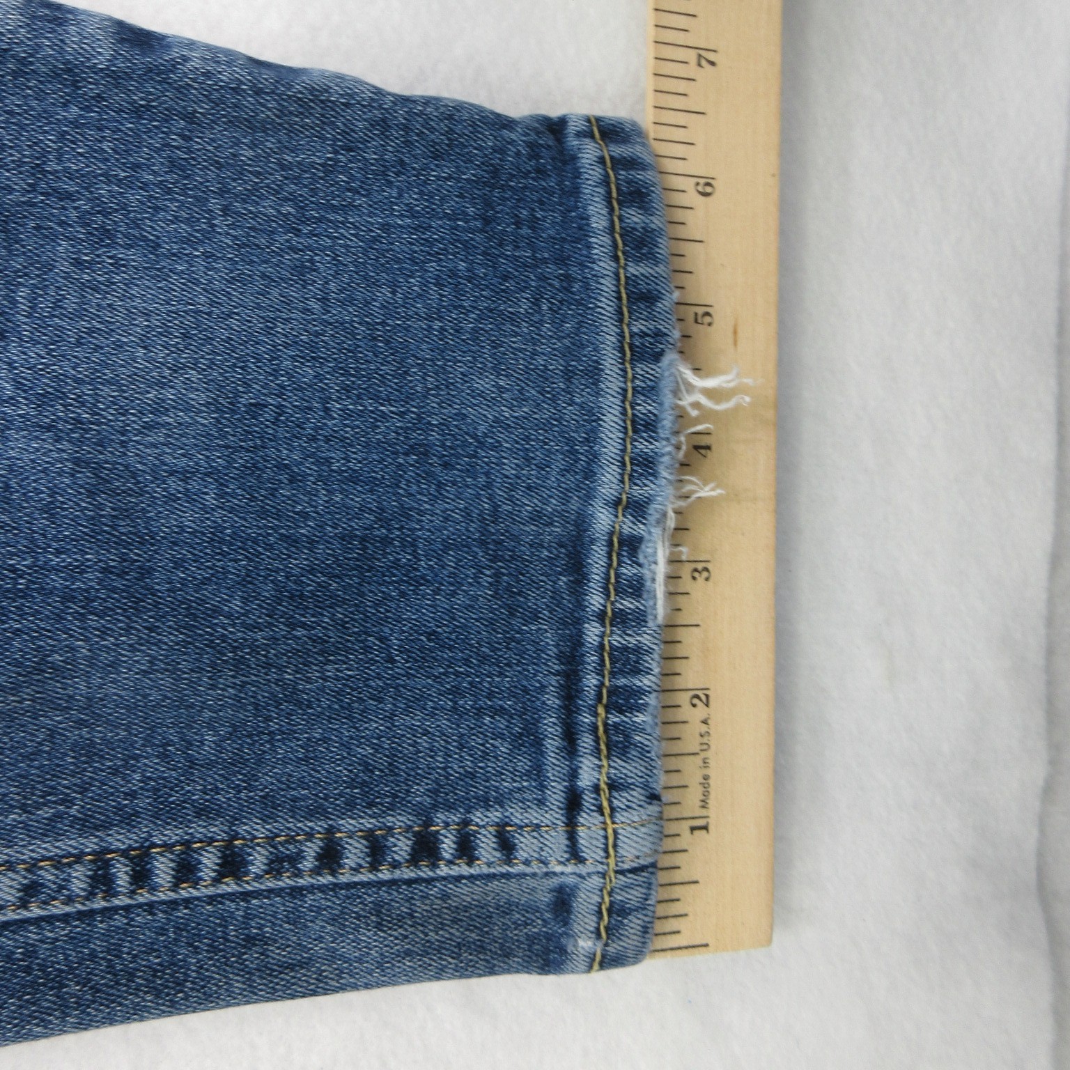 Hollister Men Jeans 29×32 Slim Straight Epic Flex Medium Wash Blue Stretch