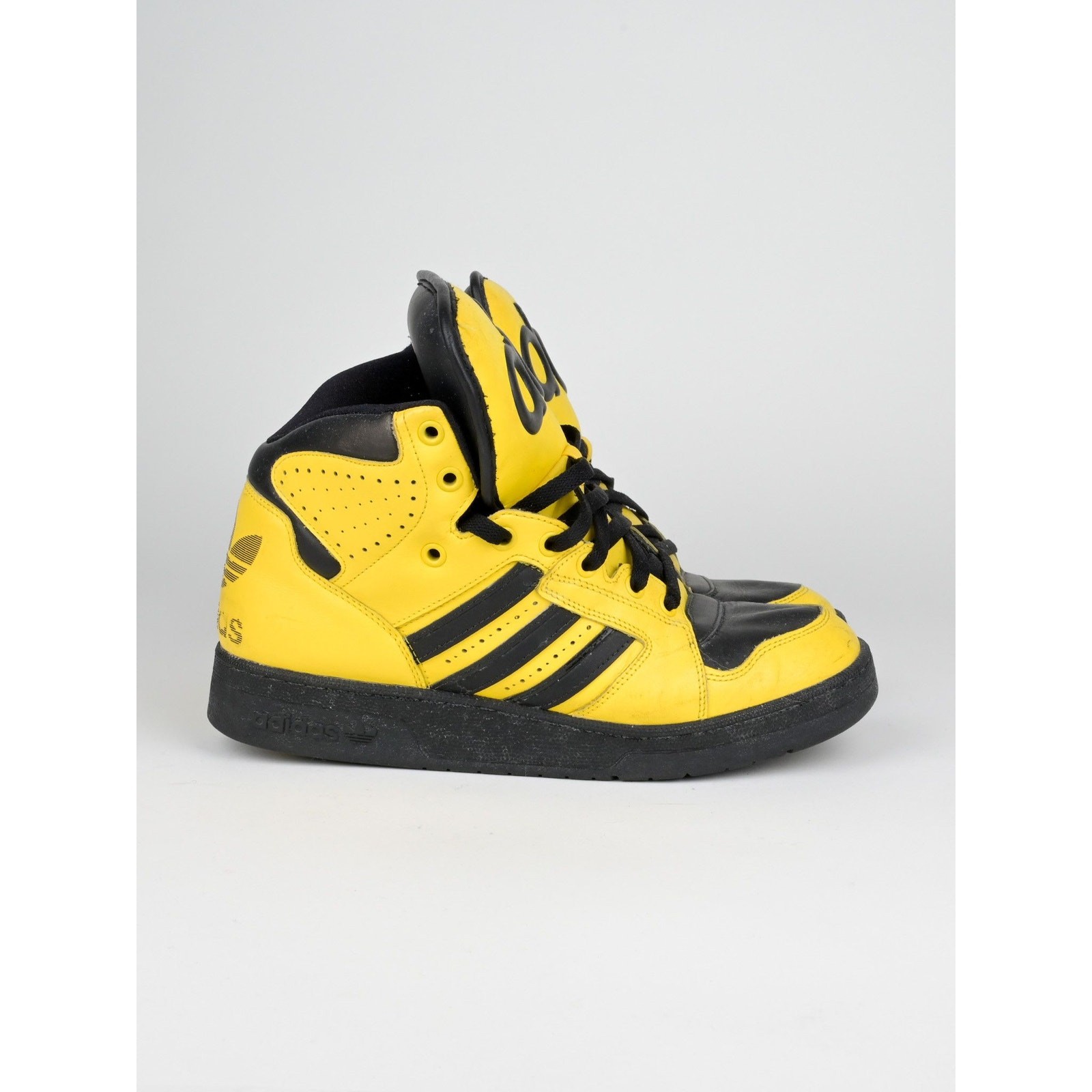 Adidas x Jeremy Scott S/S 2012 Instinct Hi (Black/Yellow) – Size 10
