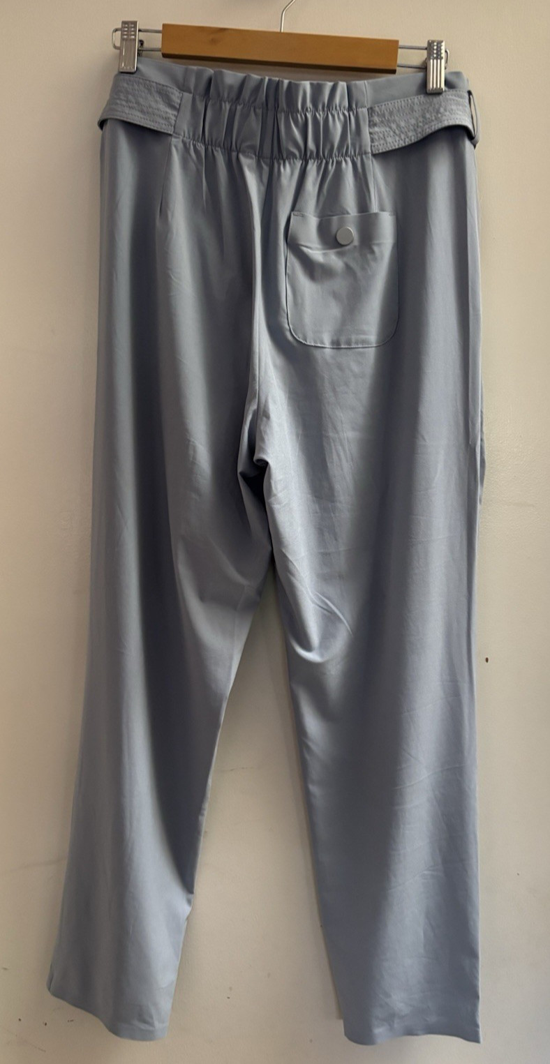 ATHLETA POWDER BLUE SKYLINE PANT II POLY/SPANDEX BLEND PANTS SIZE 6