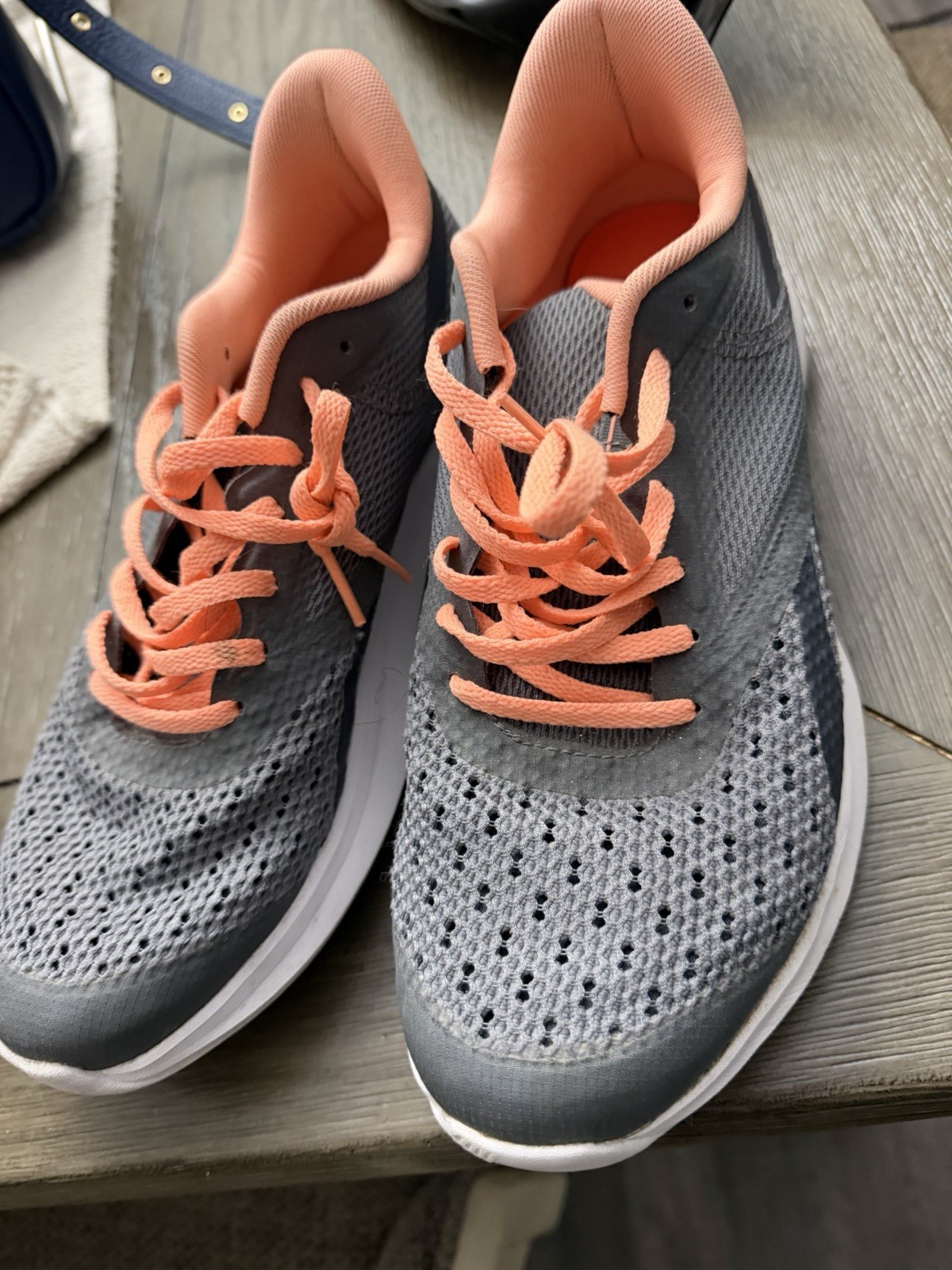 Reebok Women’s MemoryTech Athletic Sneakers Black/Coral Running Walking Shoes