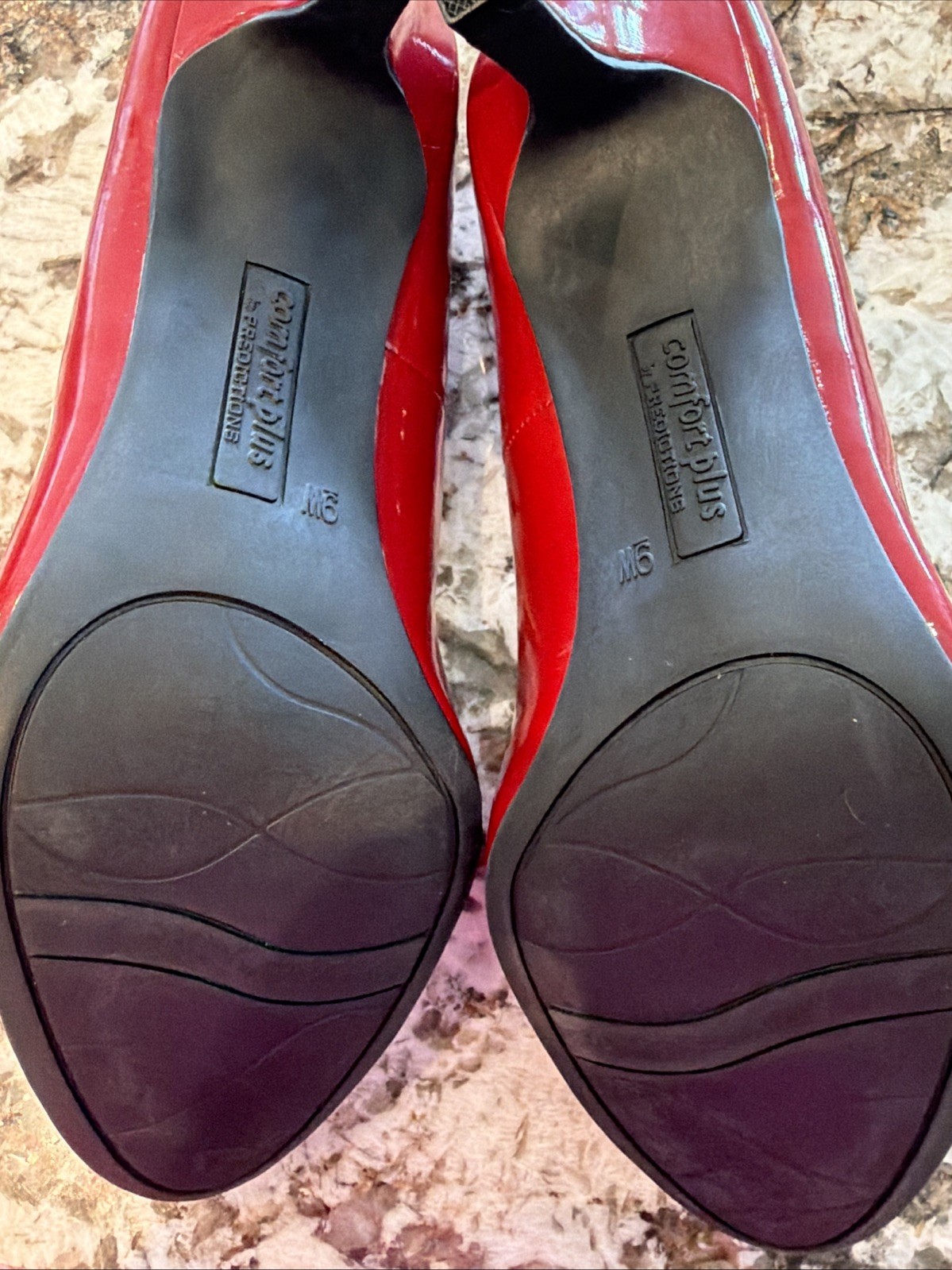 Comfort Plus “Predictions “ Red Heels Size 9 New