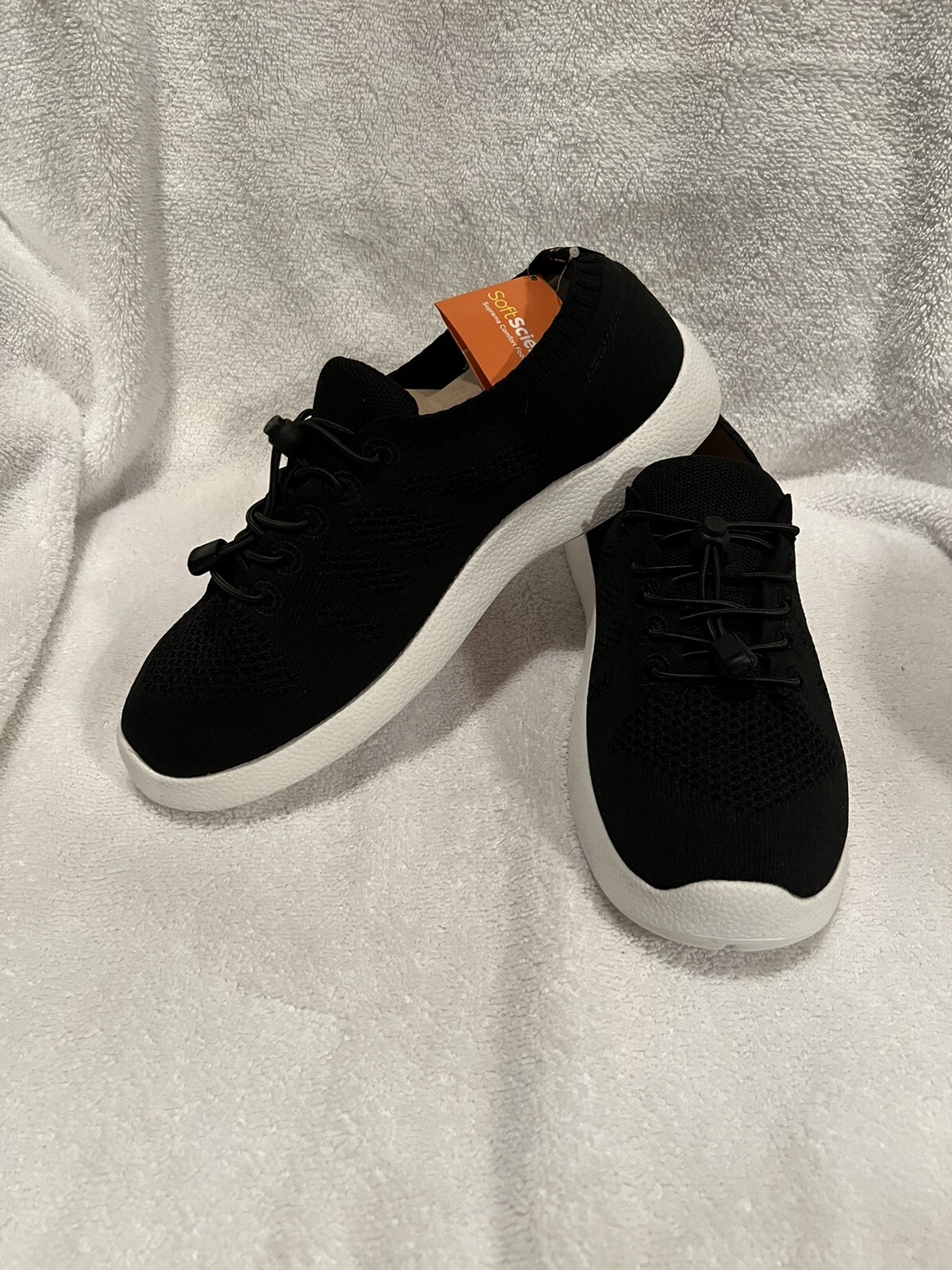 Shoes Soft Science Knit Black Speed-lace M11 W13 NEW