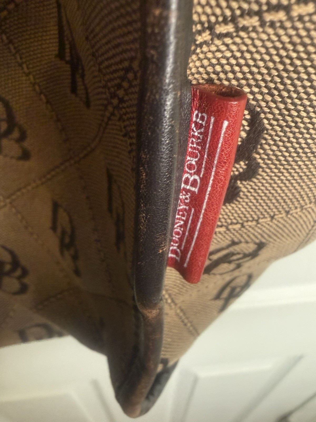 Dooney and Bourke Canvas Satchel