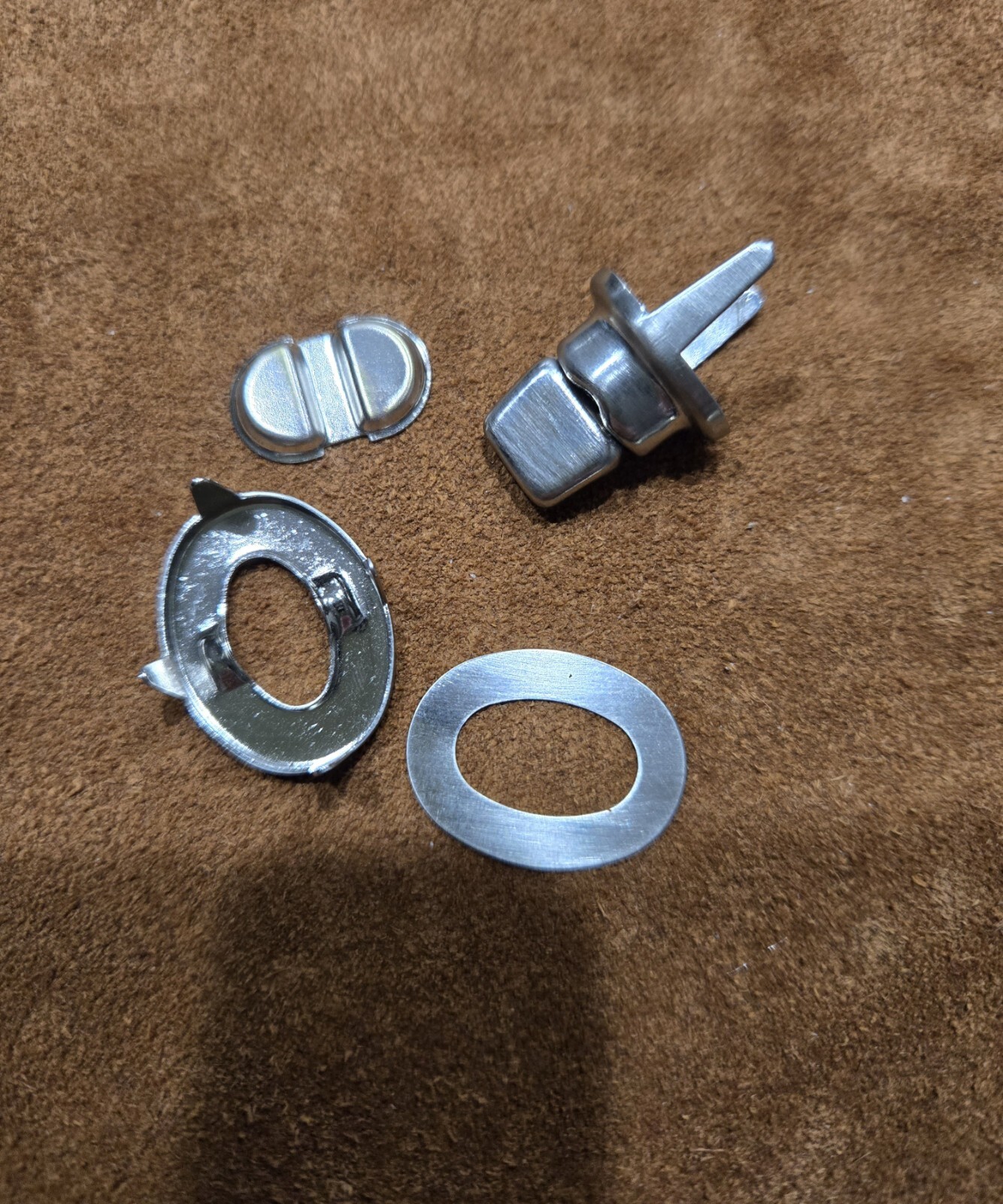 Coach Replacement Nickel Turn Lock for Vintage Bags, Set of 4 – NEW After Market
