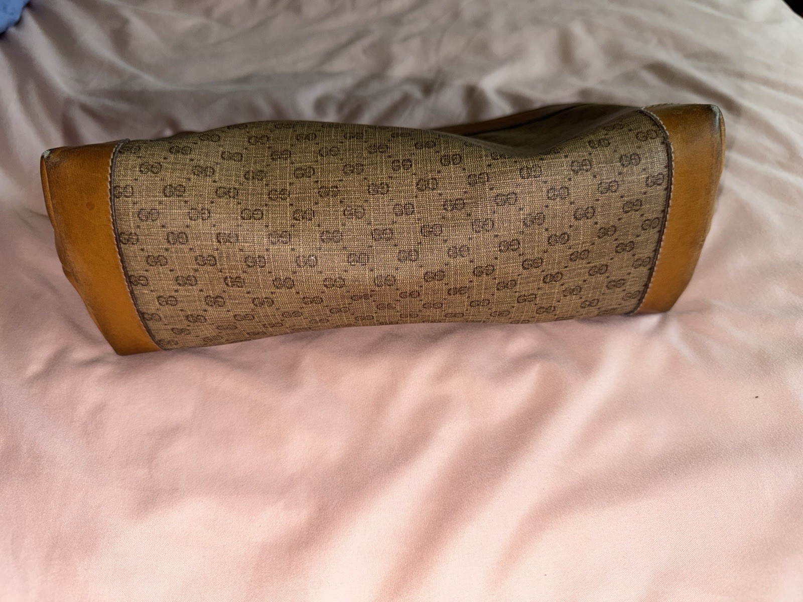 Gucci Vintage Clutch Bag Brown
