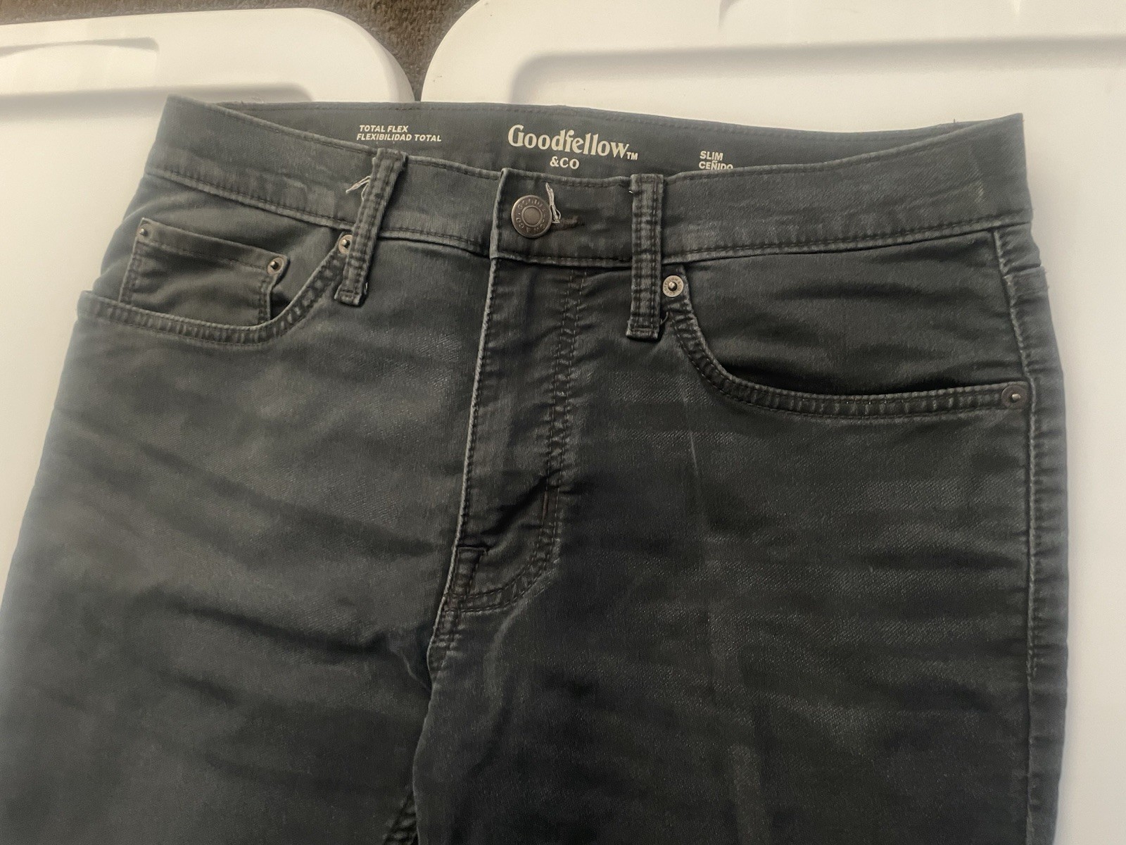Goodfellow & Co Slim Total Flex Black Men’s Casual Pants 30W x 30L