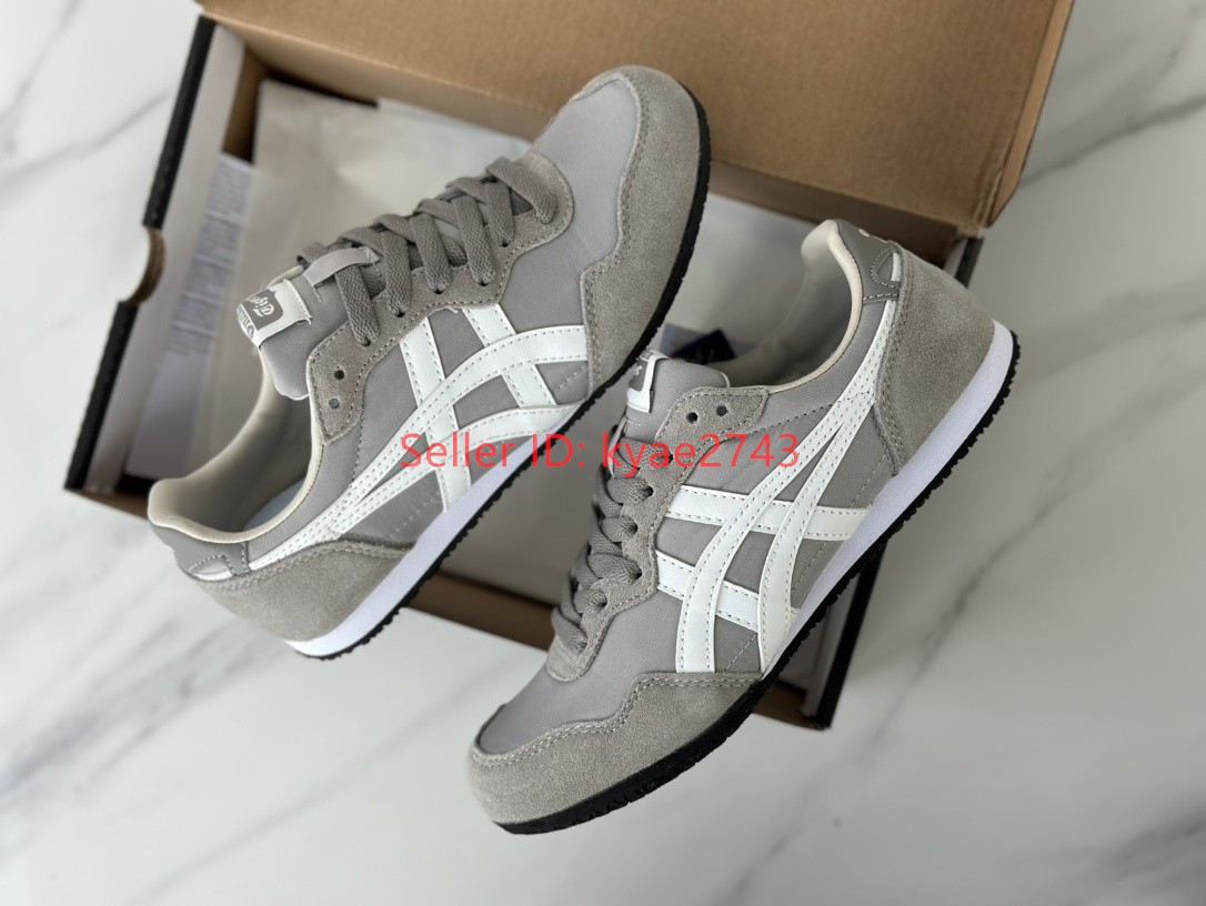 NEW Onitsuka Tiger SERRANO Mens Womens Sneakers Gray/White 1183B400-22