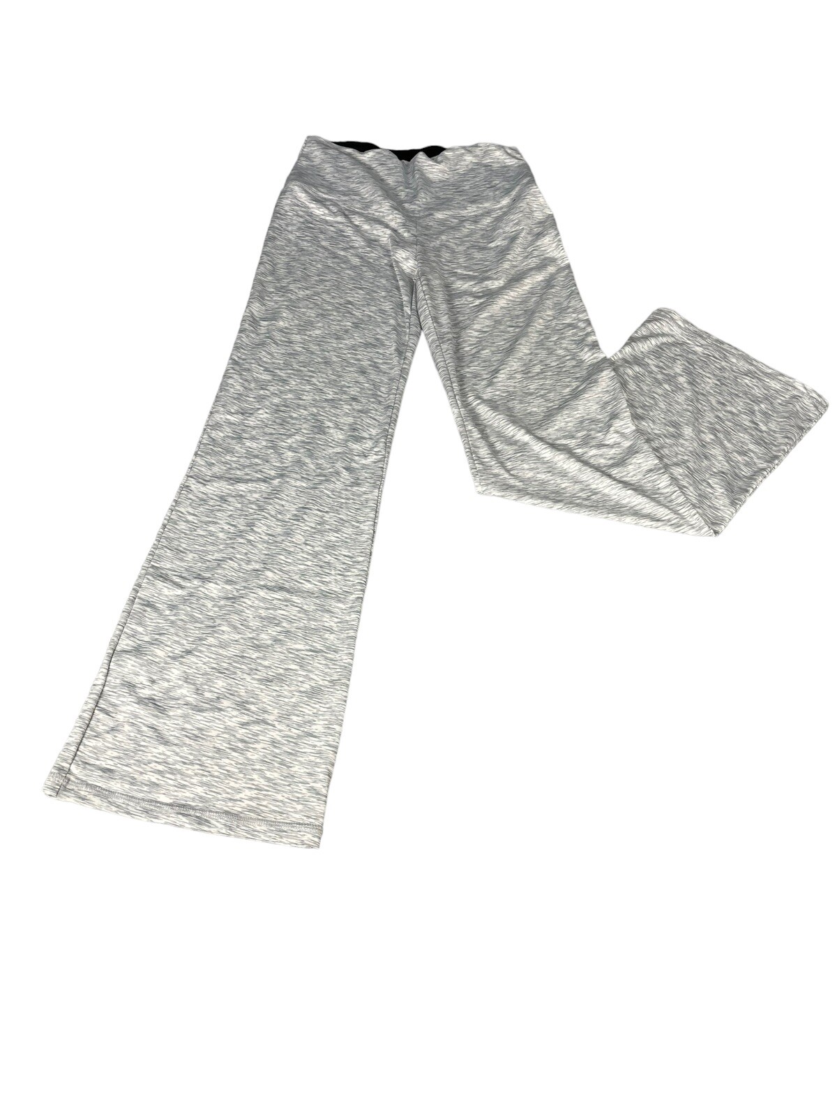 ODODOS Yoga Pants Women Medium Bootcut Tummy Control Space-dye Light Gray