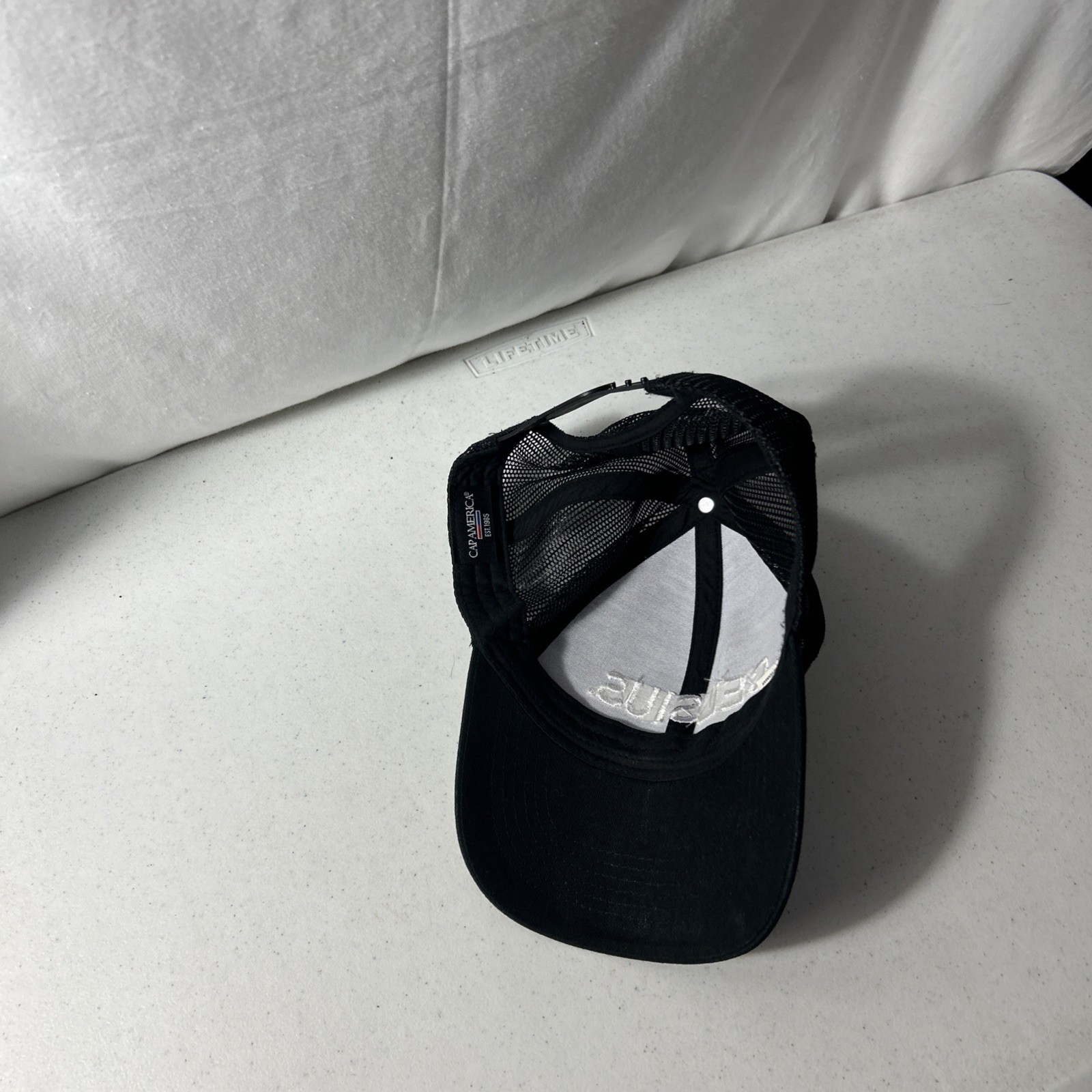 Celsius Adjustable Strap Mesh-Back Black Hat