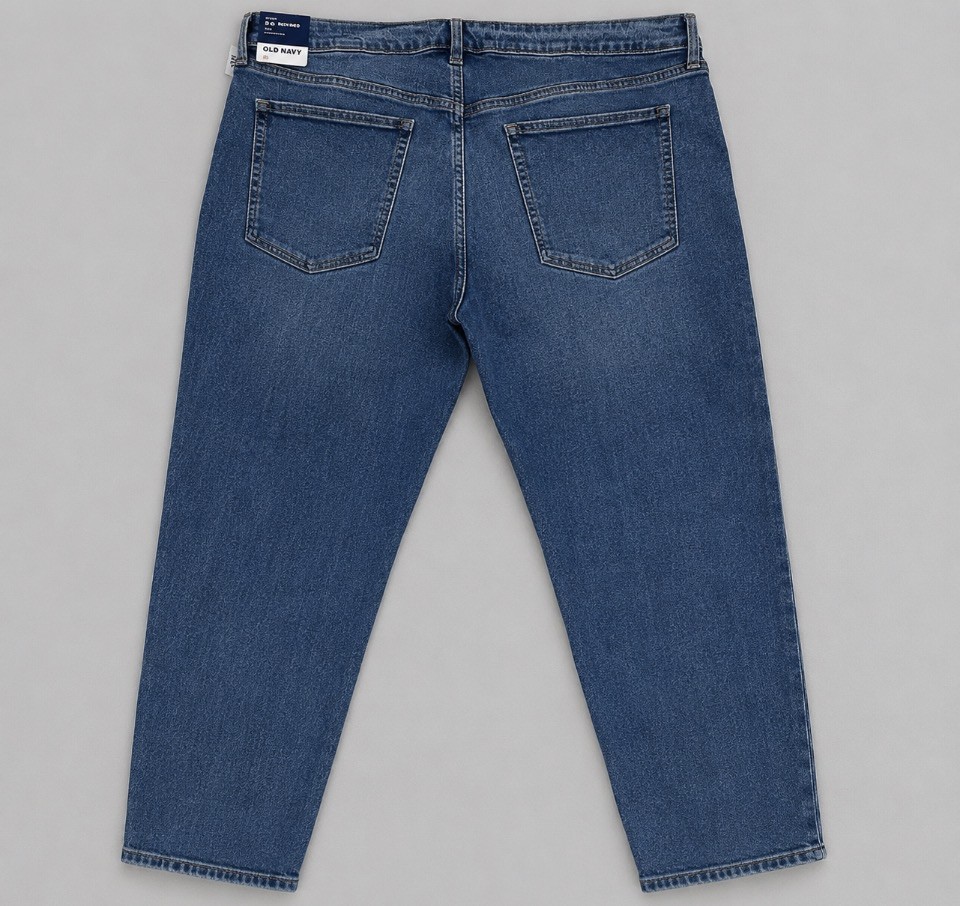 Old Navy Womens Jeans Plus Size 28 Medium Wash O.G. Straight Curvy High Rise NEW