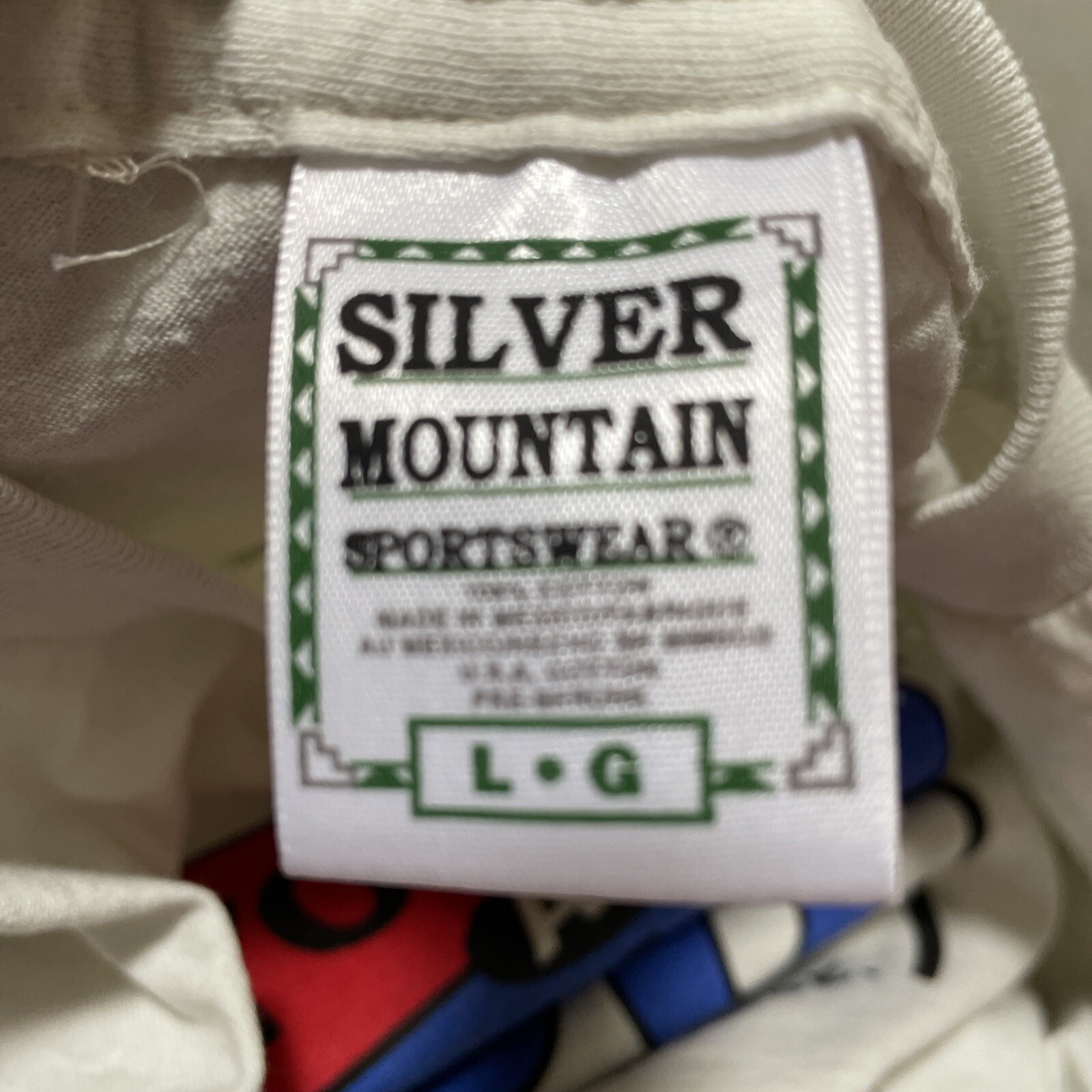 Silver Mountain Sportswear White Young At Heart 60 Else Were White Size Large