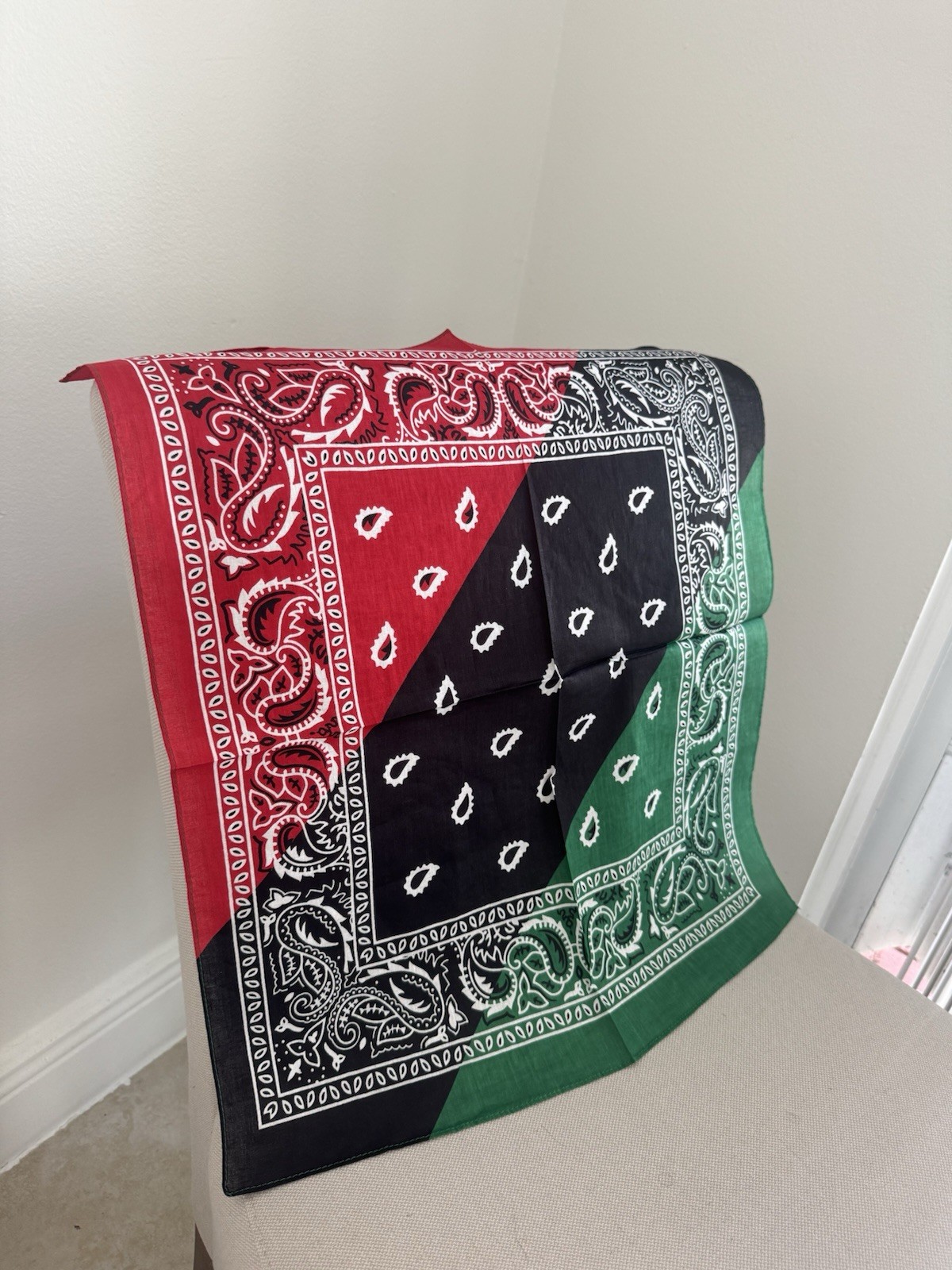 Pan African Colors Bandana (100% Soft Cotton)