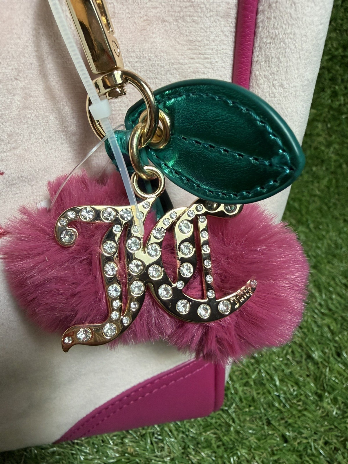 Juicy Couture Sweet Tea Party Tote Bag Pink Clay