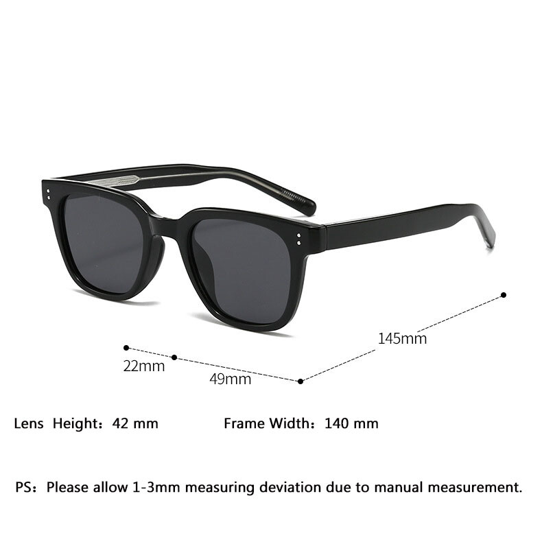 Unisex TR90 Retro Polarized Sunglasses Classic Square Outdoor Shade Glasses New