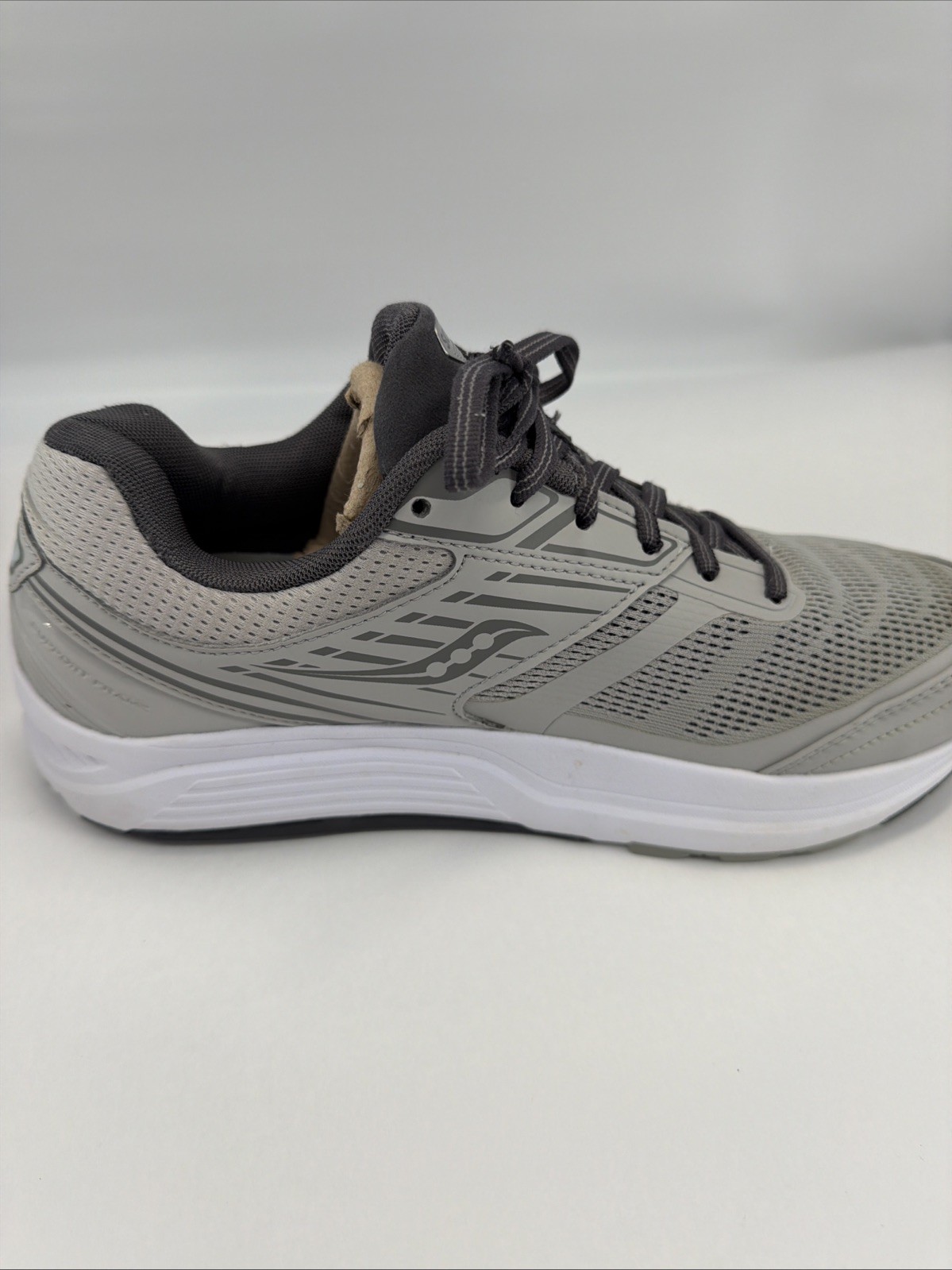 Saucony Echelon 8 Gray Womens PWRRUN Sneakers Womens Size 9.5w US