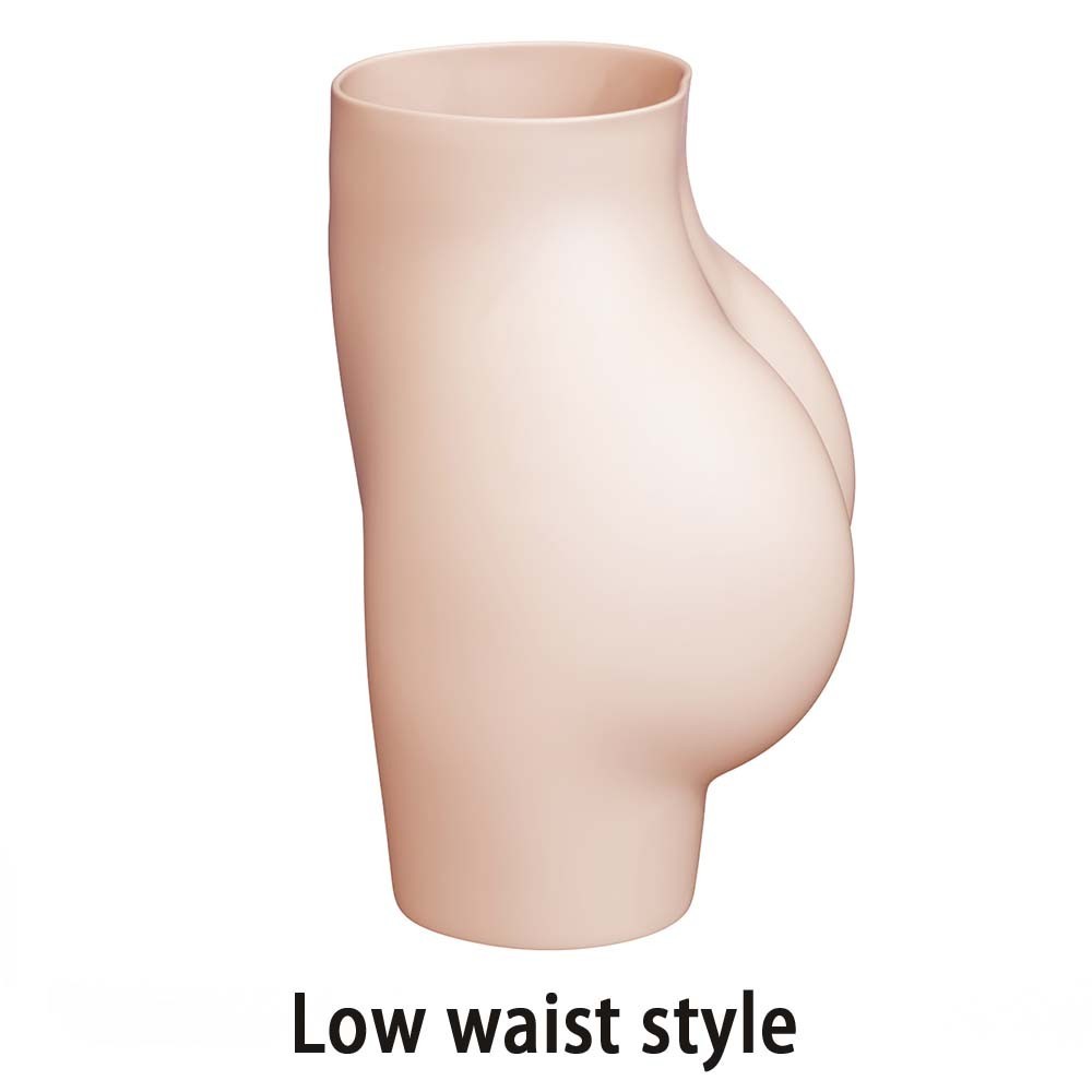 SilkEase Silicone Panty Plump Hip Open-Crotch Pants Butt Shapewear Crossdresser
