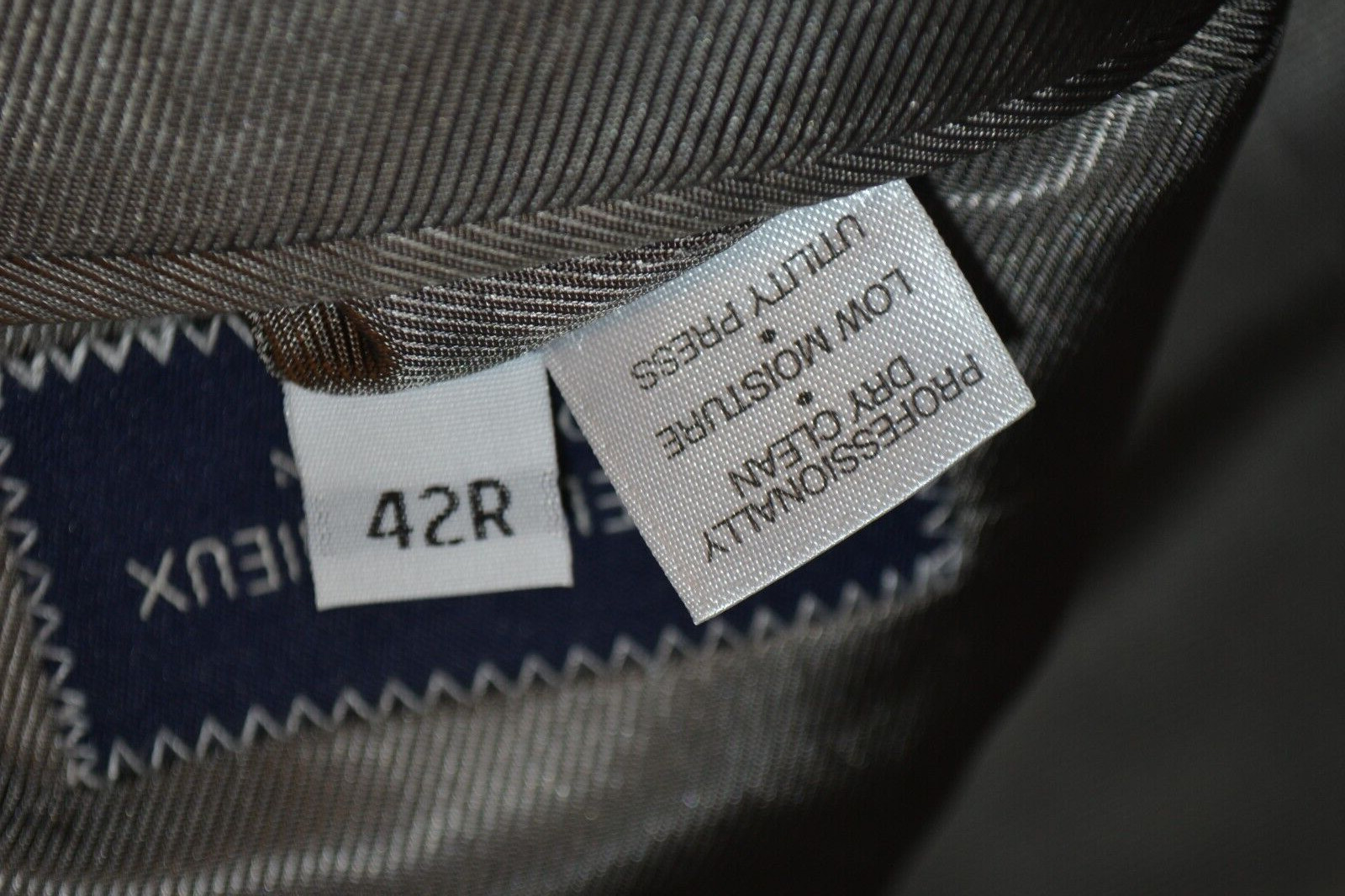 Daniel Cremieux Men Loro Piana Wool Check 2 Front Button Sports Coat Sz 42R