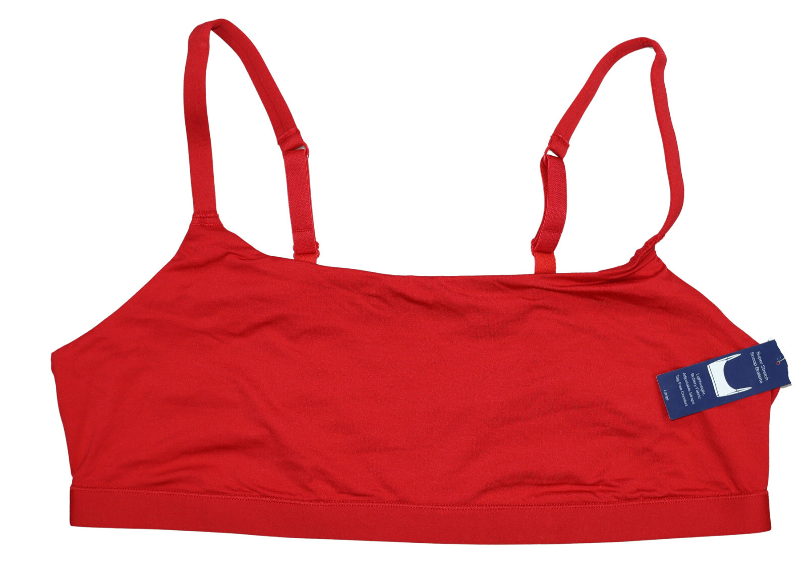 Gap Body Super Stretch Lightweight Ultra Soft Tagless Scoop Neck Bralette NWT