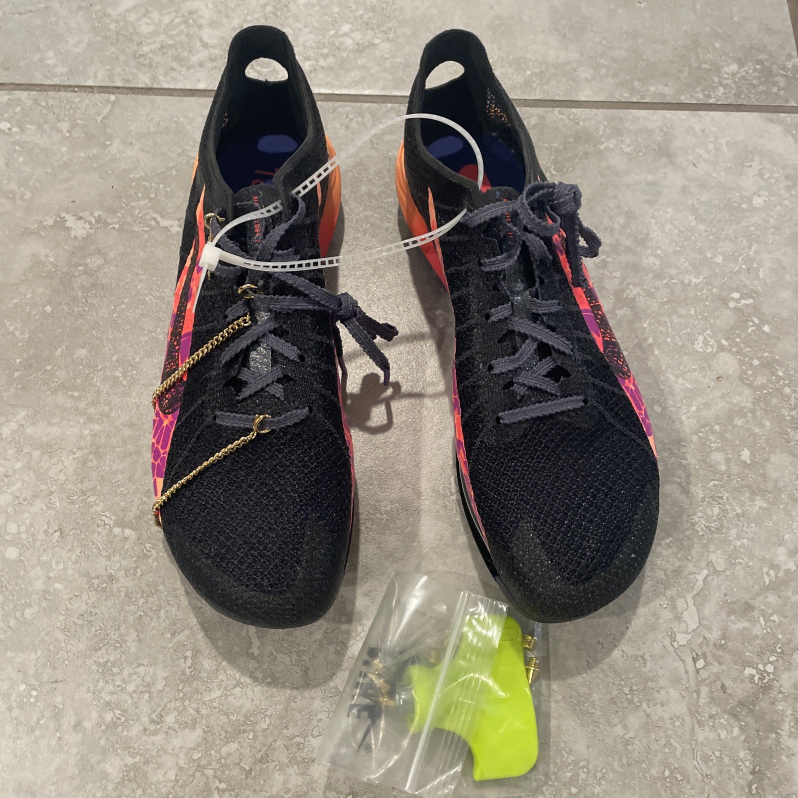 Nike Air Zoom Victory 2 Glam Track & Field Distance Spikes Sz 7 Mens