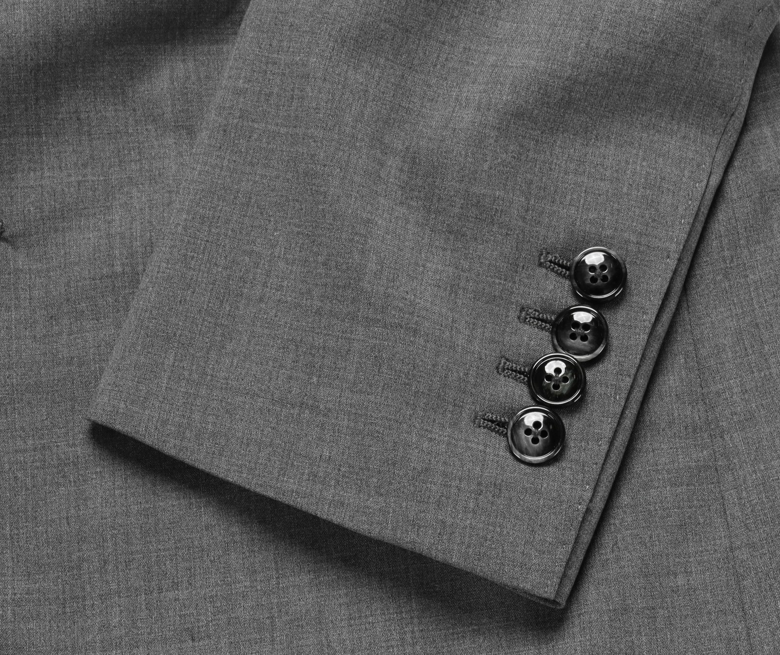 NWT EDUARDO DE SIMONE SUIT grey lightweight wool luxury handmade Italy 54