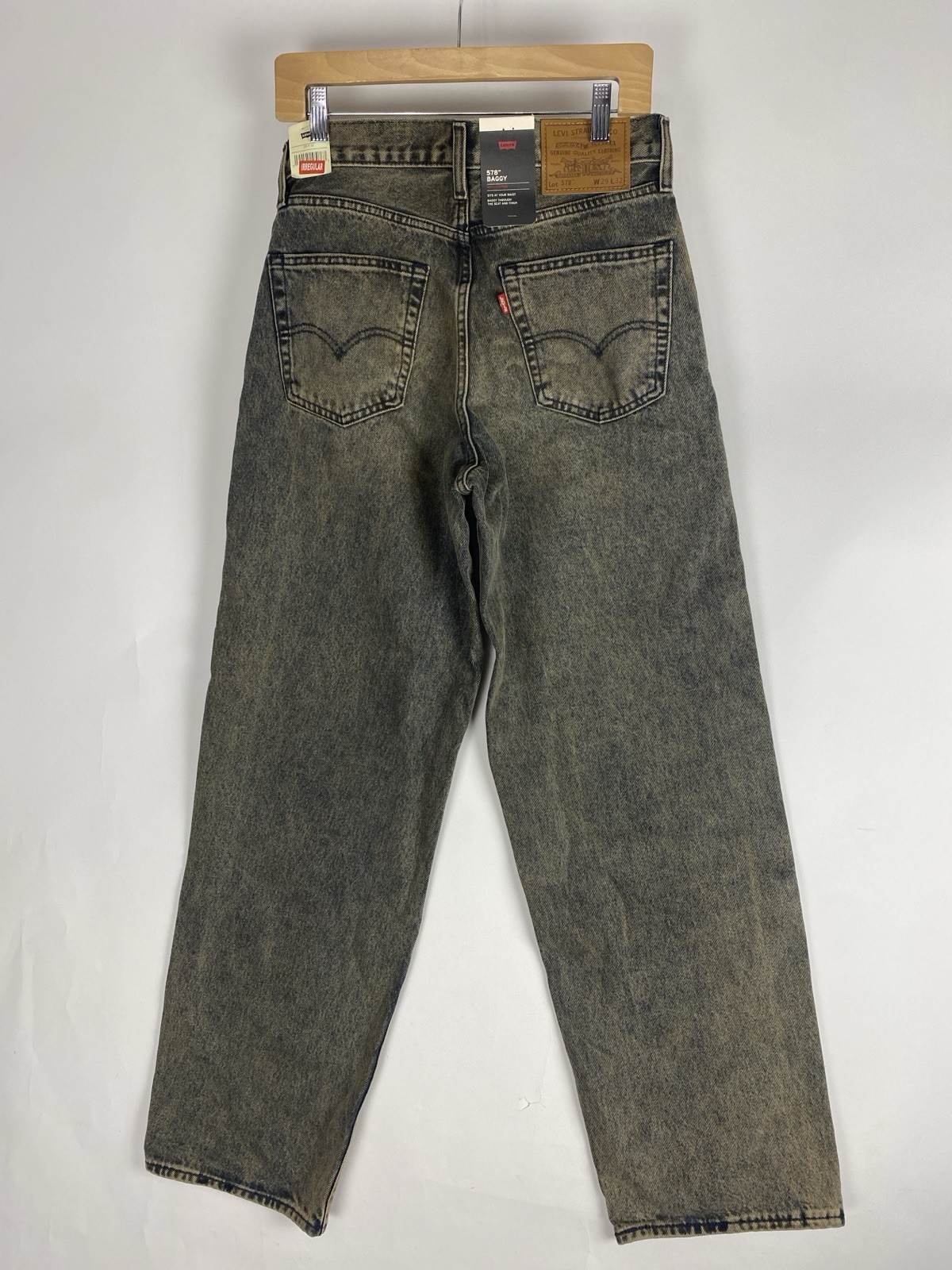 New Levi’s Men’s 578 Baggy Color: Bahamas Tint Down Men’s Size 29