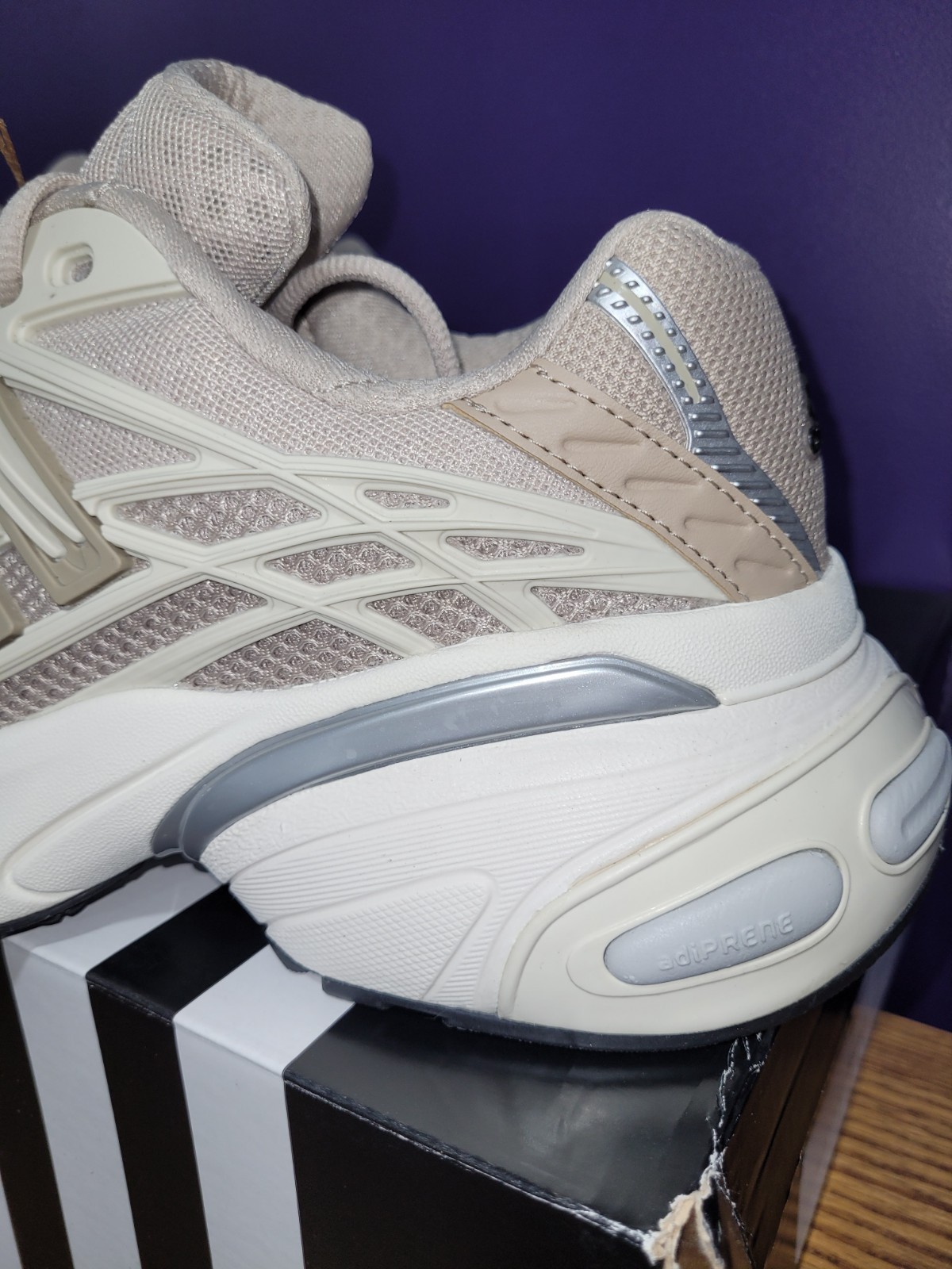 Adidas adistar XLG 2.0 Gray Scale SQUID Womens Sz 13 Alumina Beige 🔥2026 Releas