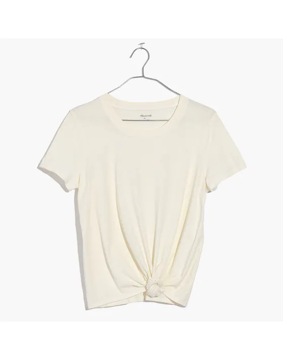 New S size J.Crew Slub 100% cotton white V Neck Tee t-shirt