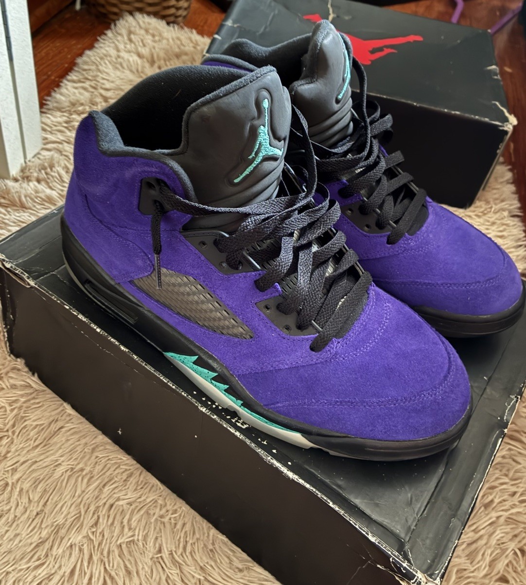 Air Jordan 5 Retro Alternate Grape Size 11 Men’s w/ Box