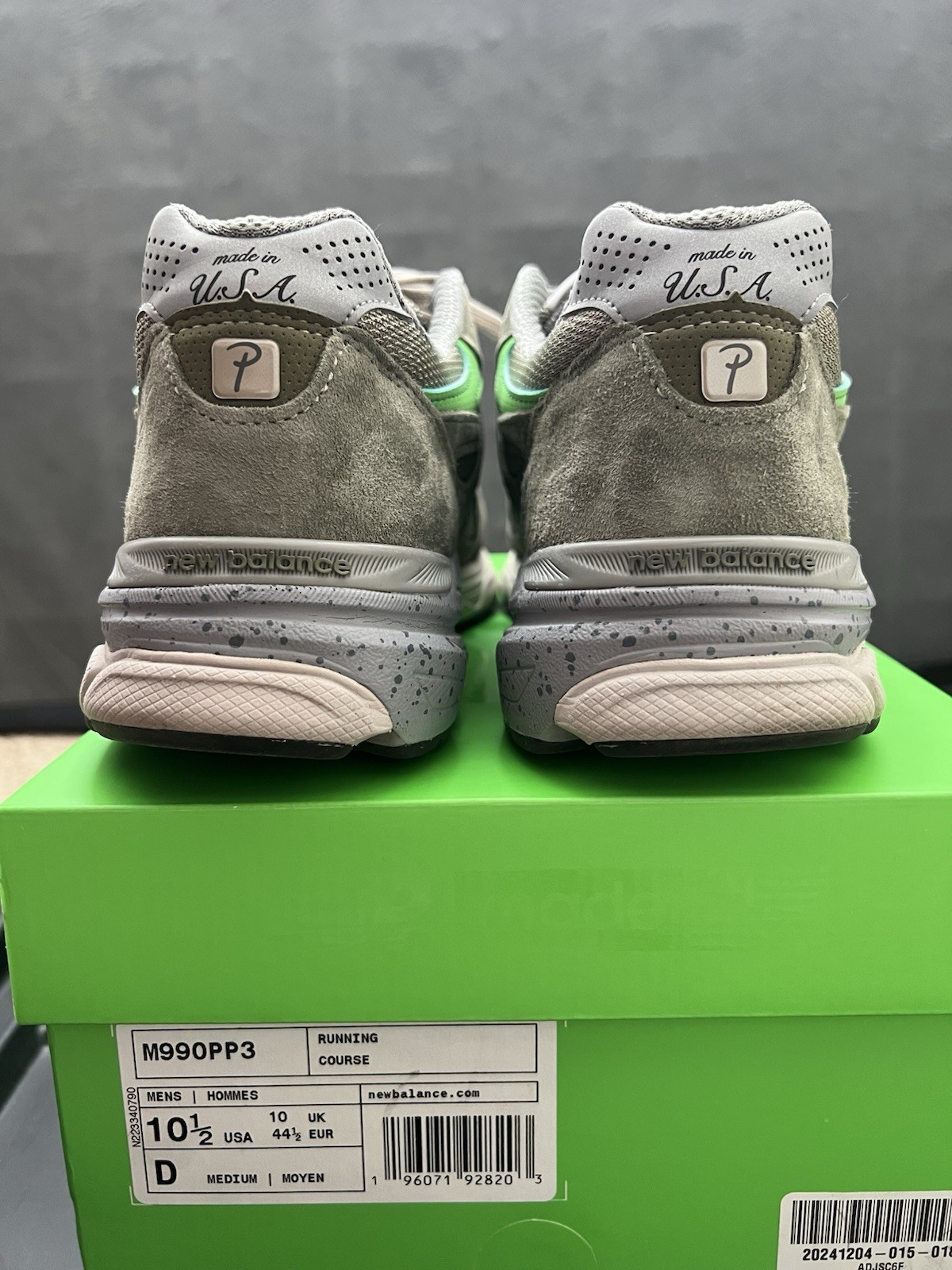 Men’s New Balance 990v3 Patta Keep Your Family Close Size 10.5